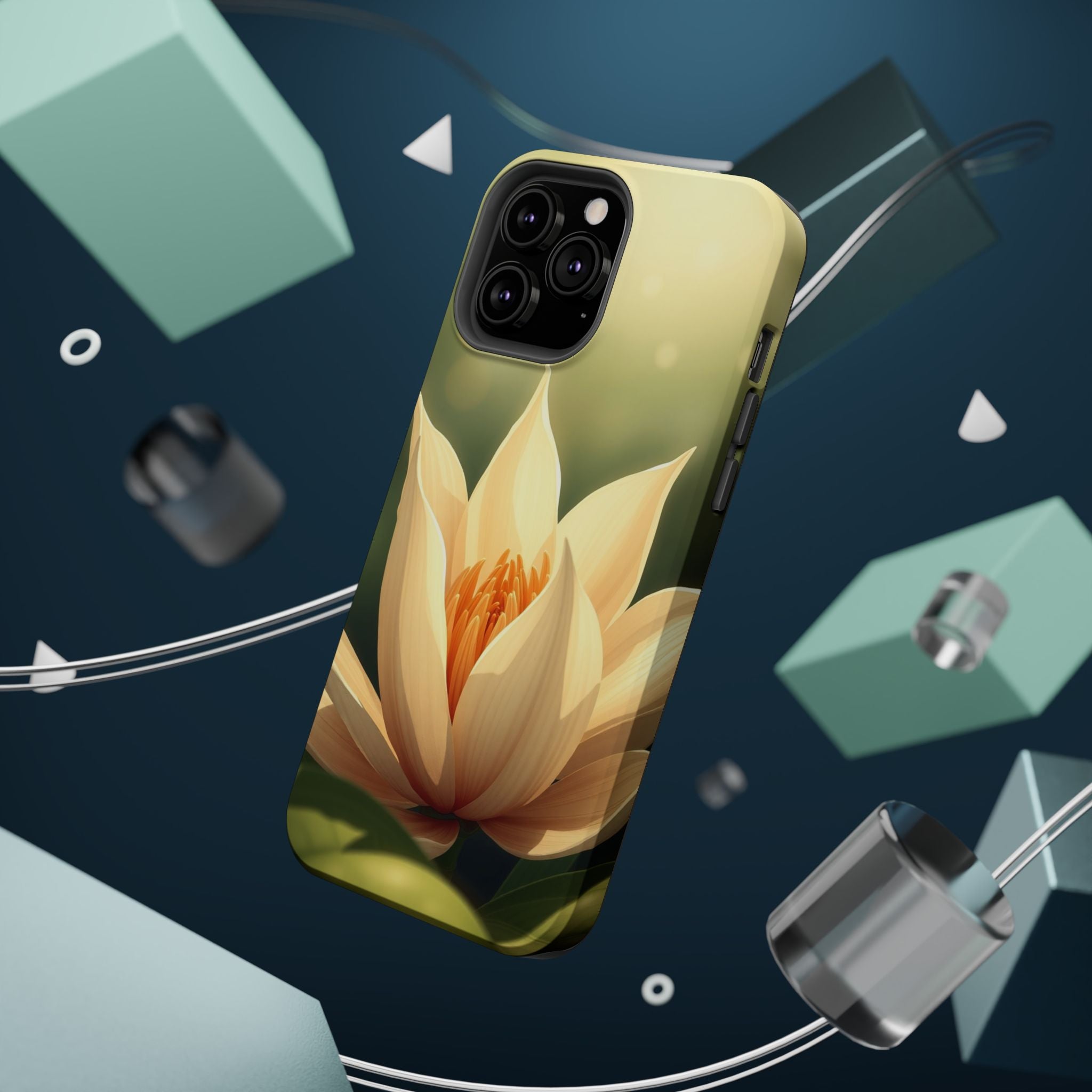 iPhone Bloom and Leaf Grunge Distressed Slim Everyday iPhone Designer · iPhone C