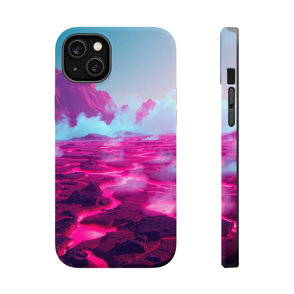 iPhone Lava Field Bold Art 17 Slim Everyday Designer Case · iPhone Case