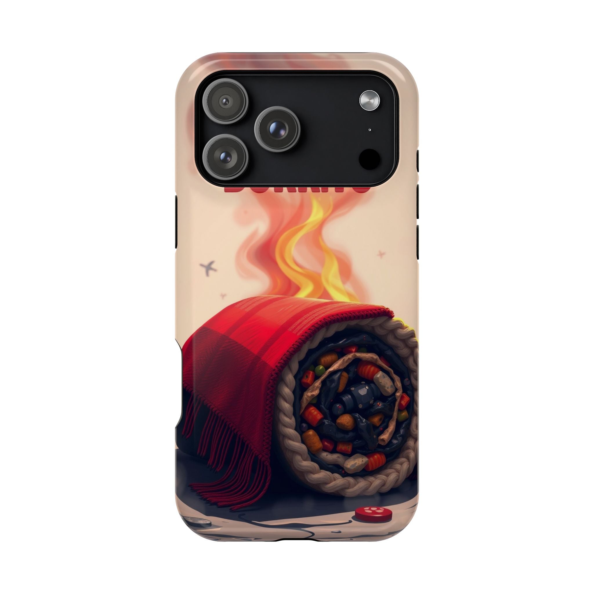 iPhone Serene Blanket Burrito Design Slim Everyday Designer Case · iPhone Case