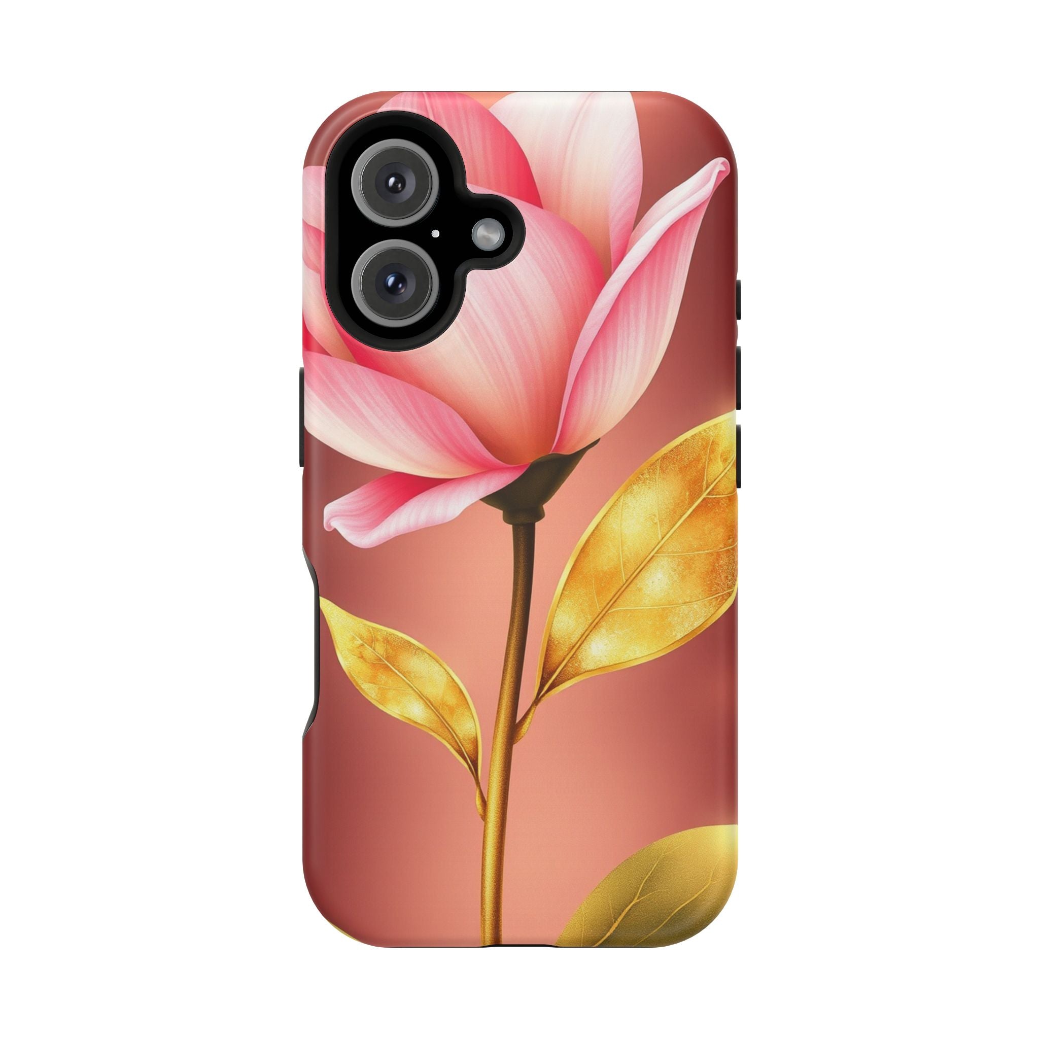 iPhone Dreamy Bloom and Leaf Design 14 Slim Everyday Designer Case · iPhone Case