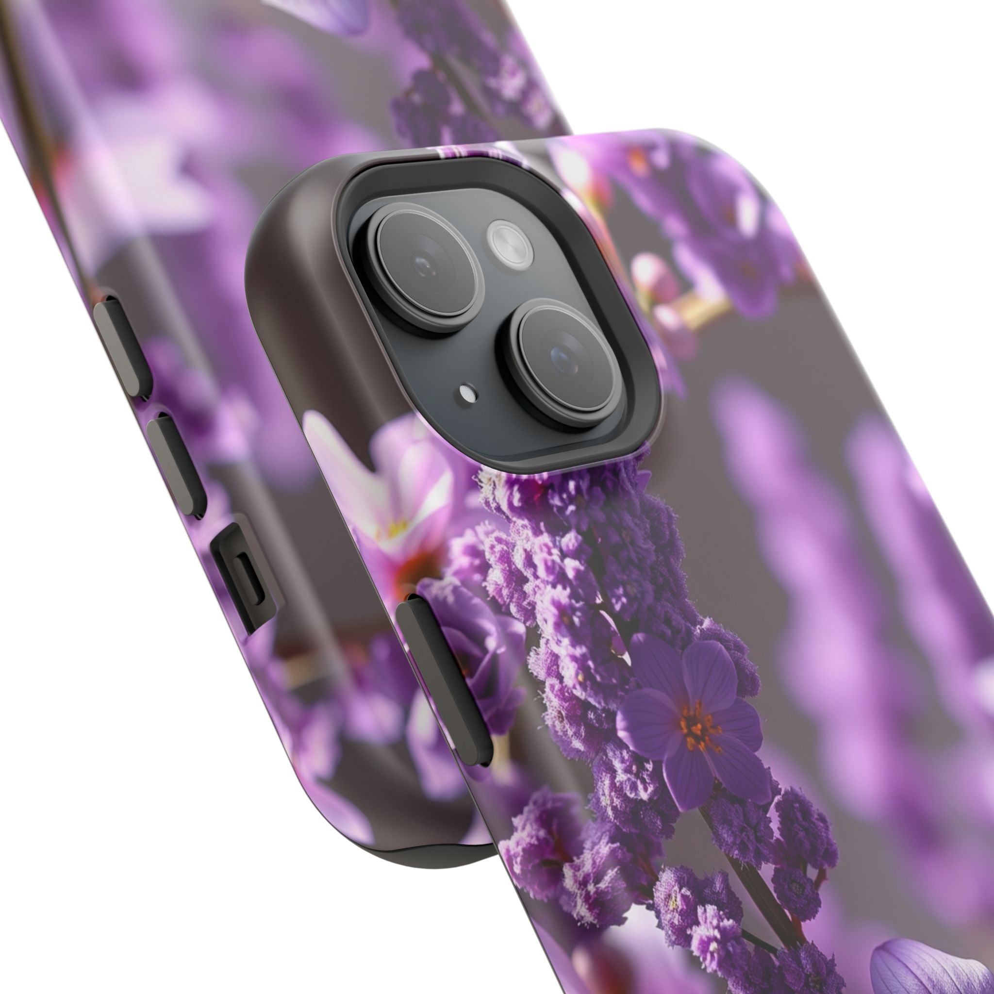 iPhone Lavender And Pearl Floral Crown Slim Everyday Designer Case · iPhone Case