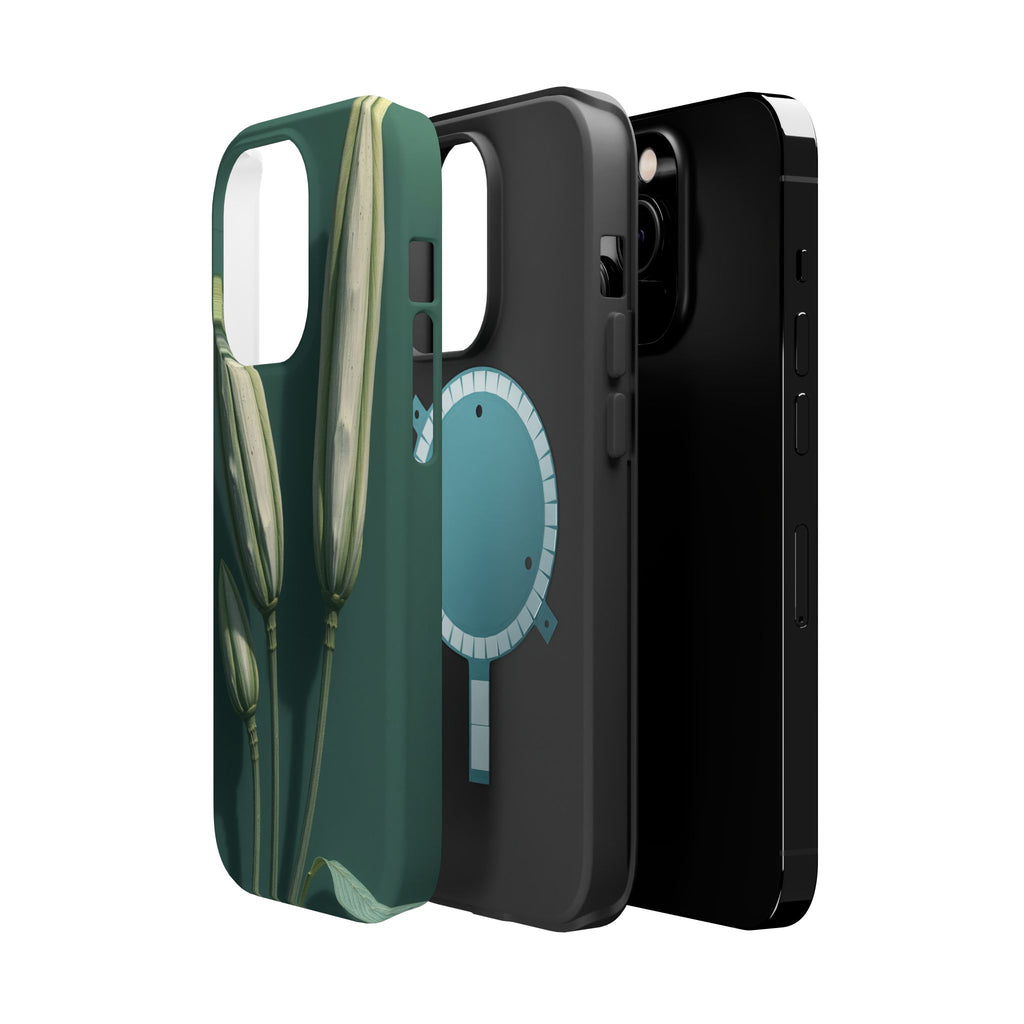 iPhone Botanical Illustration Grunge Distressed Soft iPhone Finish · iPhone Case
