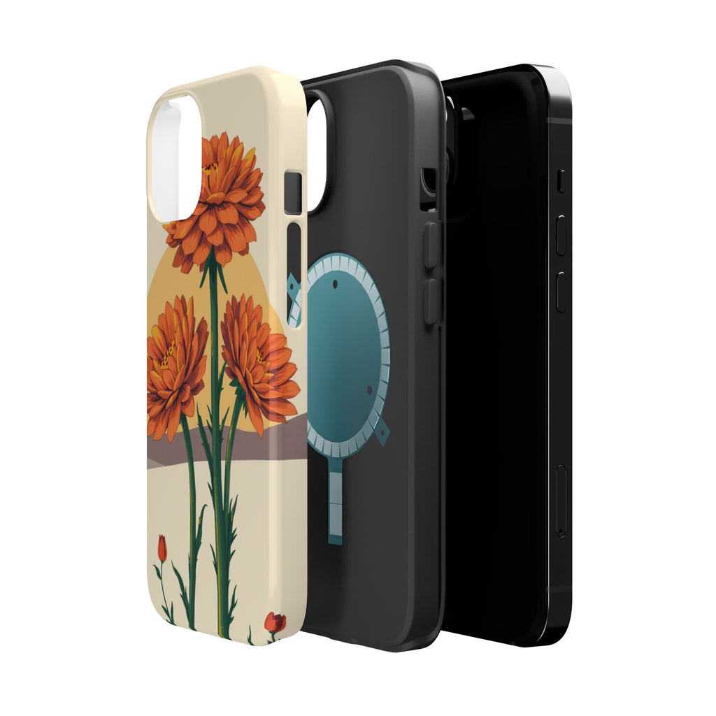iPhone Ranunculus Stack Bold Art Bold Modern Everyday Snap Case · iPhone Case