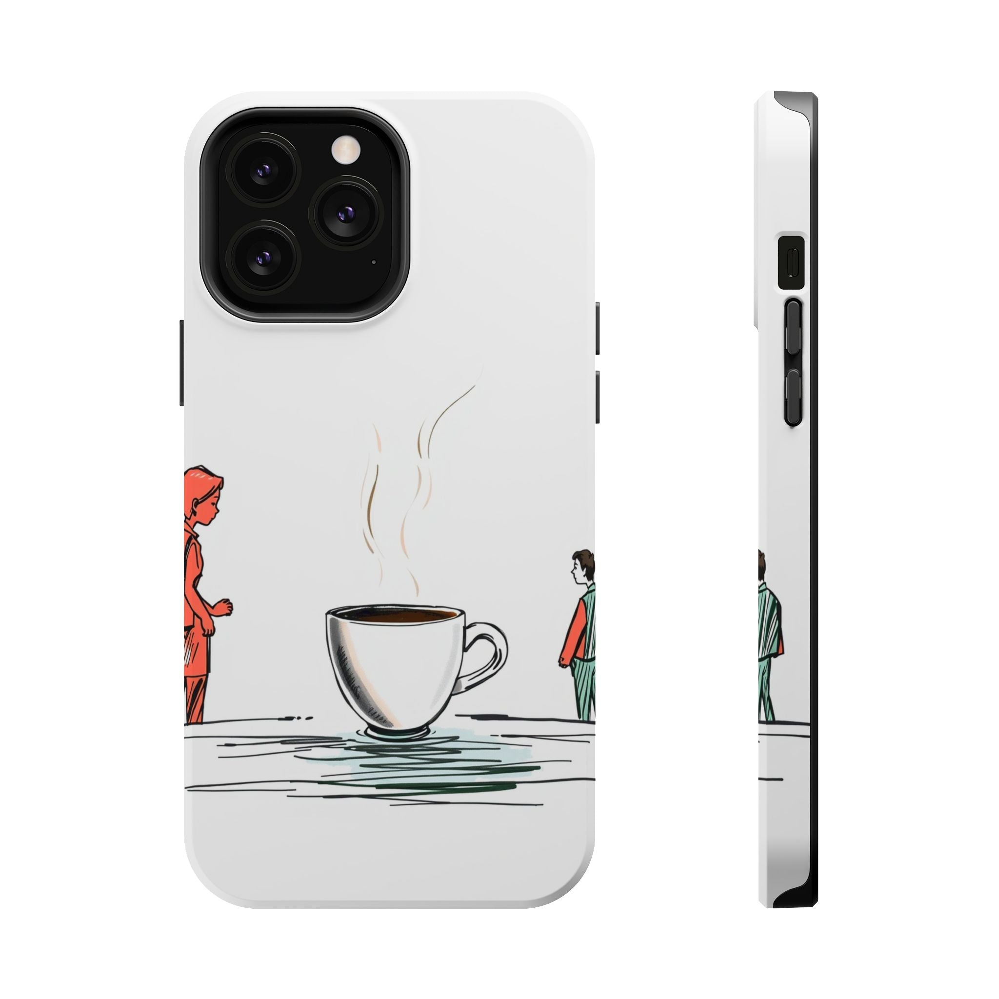 iPhone Coffee Before People Mystic Art Slim Everyday Designer Case · iPhone Case