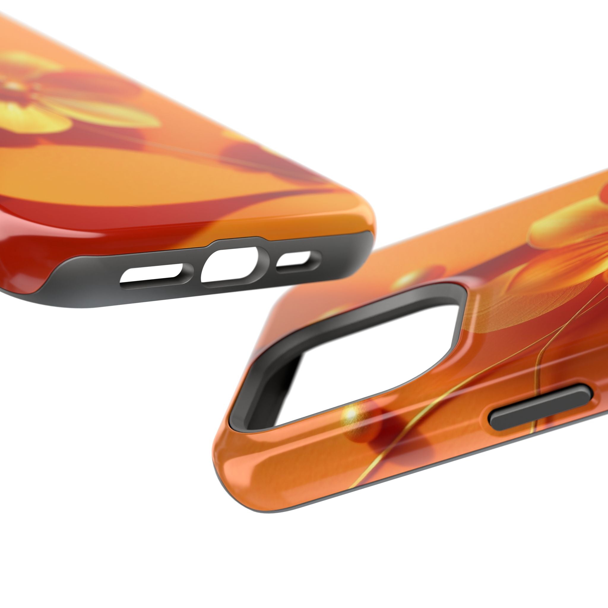 iPhone Floral Geometric Gold Foil Luxury Slim Everyday iPhone Designer · iPhone