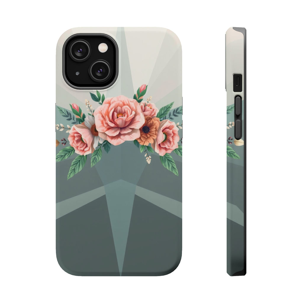 iPhone Floral Crown Abstract Geometric Slim Everyday Designer Case · iPhone Case