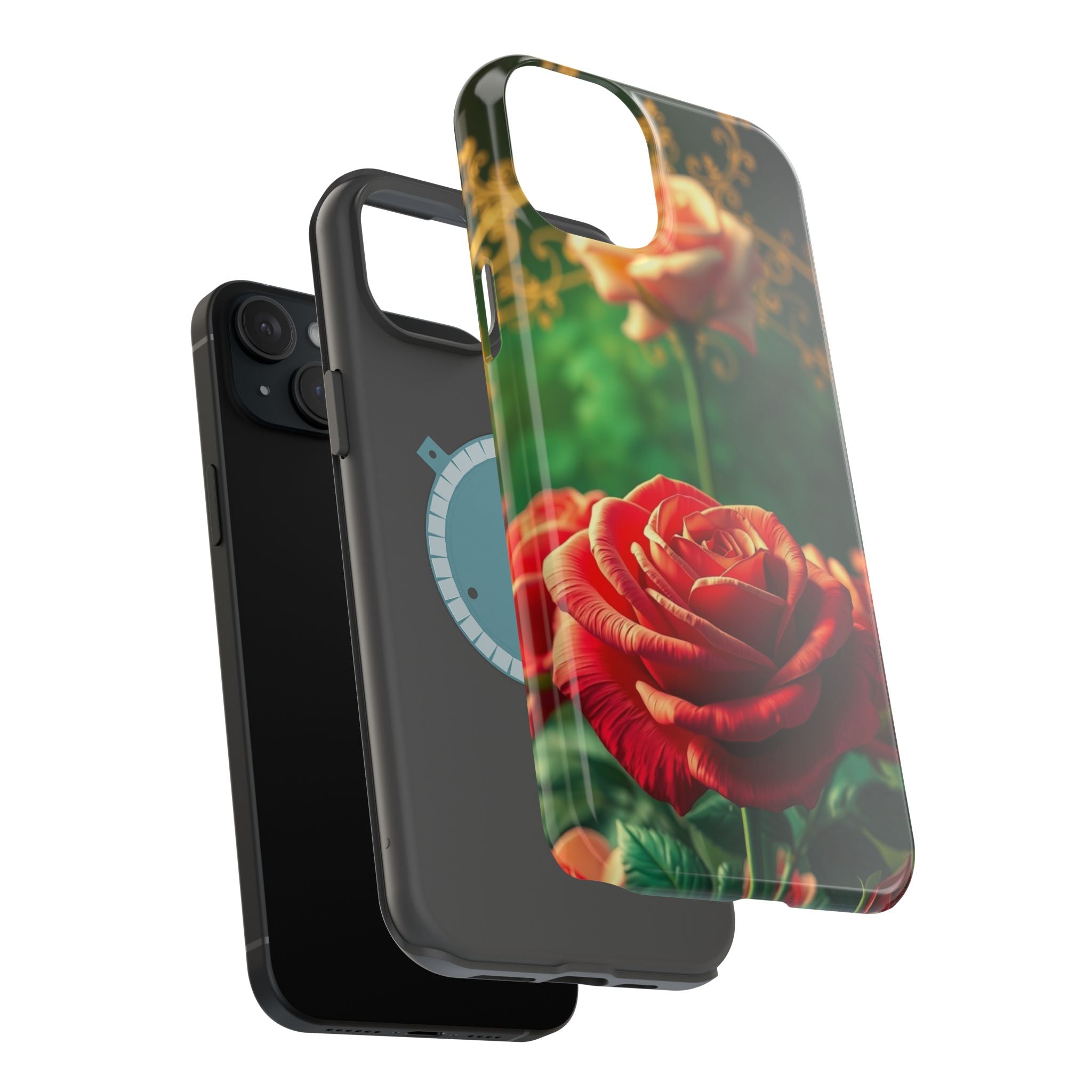 iPhone Rose Garden Enchanted Art Bold Modern Everyday Snap Case · iPhone Case