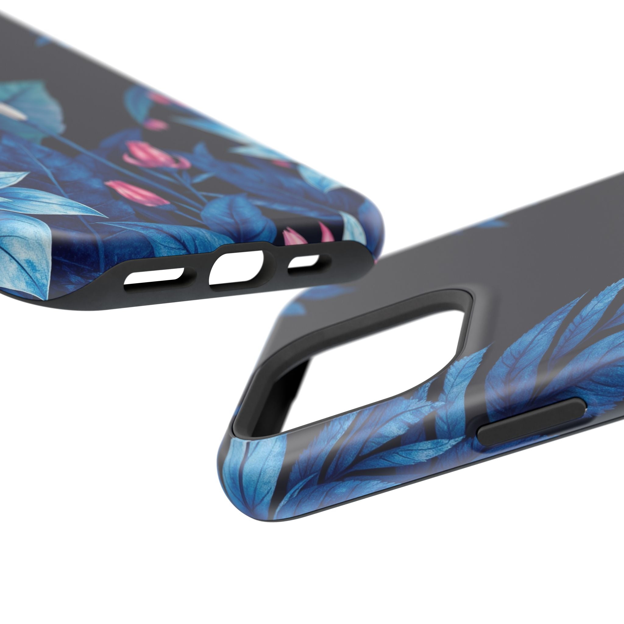 iPhone Serene Jungle Floral Design Clean Minimal Snap Cas Slim Snap Case · iPhon