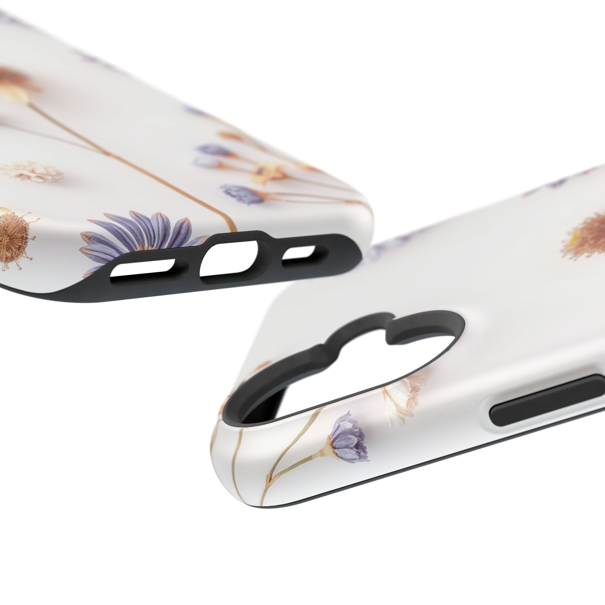 iPhone Dried Flower Flat Lay Bold Art Slim Everyday Designer Case · iPhone Case