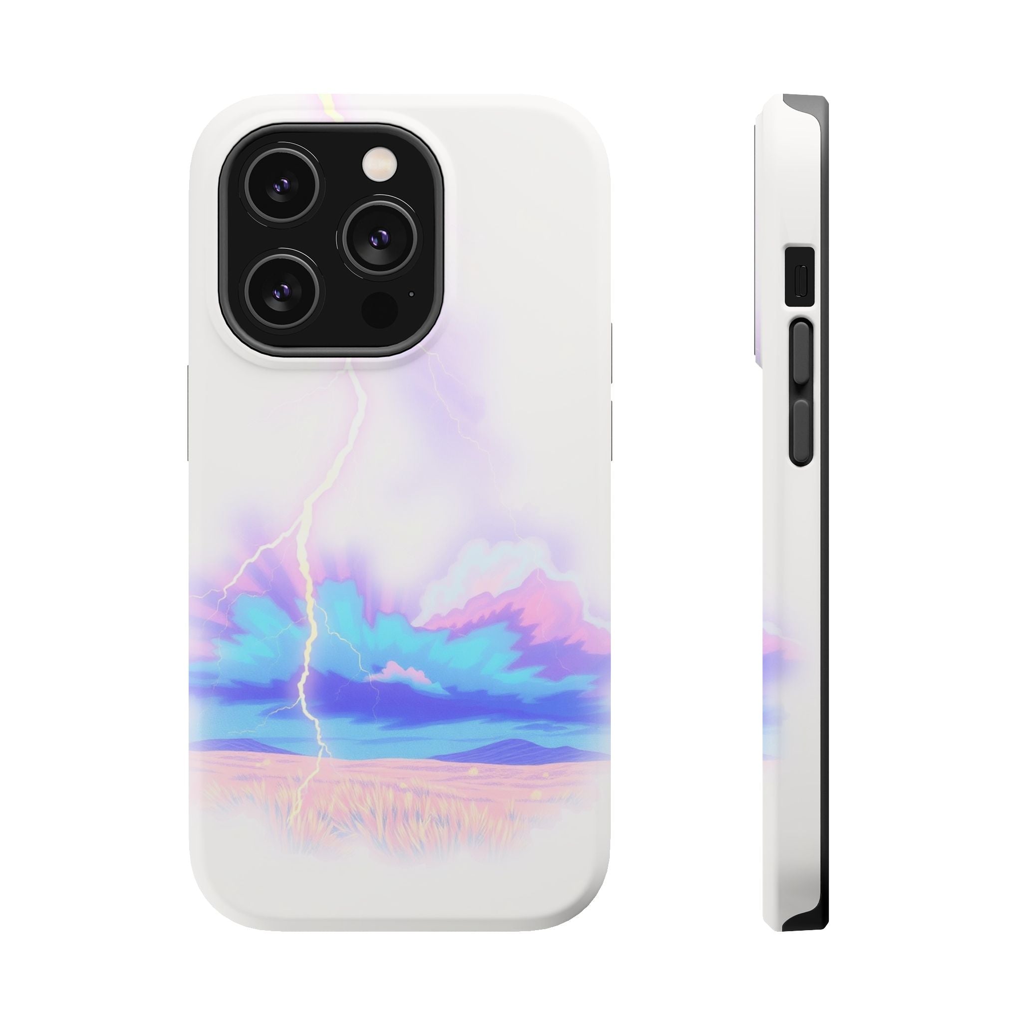iPhone Lavender And Pearl Prairie Lightning Slim iPhone Everyday · iPhone Case