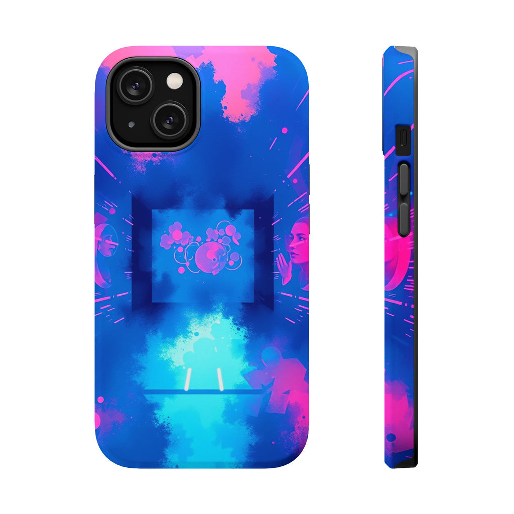 iPhone Digital Noise Vibrant Watercolor Slim Everyday iPhone Designer · iPhone C