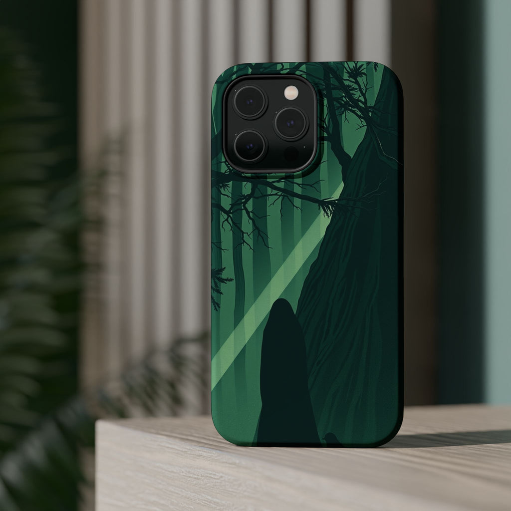iPhone Sage And Ivory Dark Forest Spirits Slim Everyday Designer Case · iPhone C