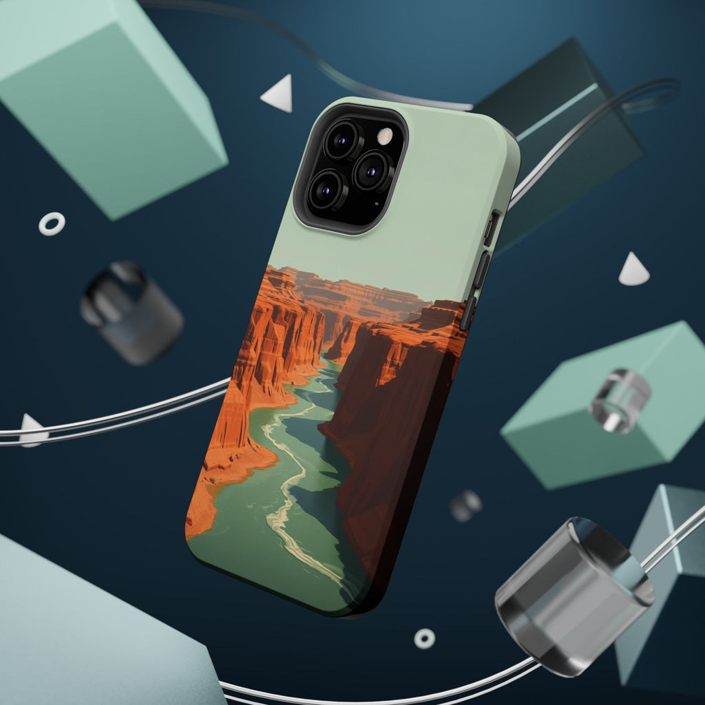 iPhone Burnt Orange And Sand River Canyon Slim iPhone Everyday Designer · iPhone