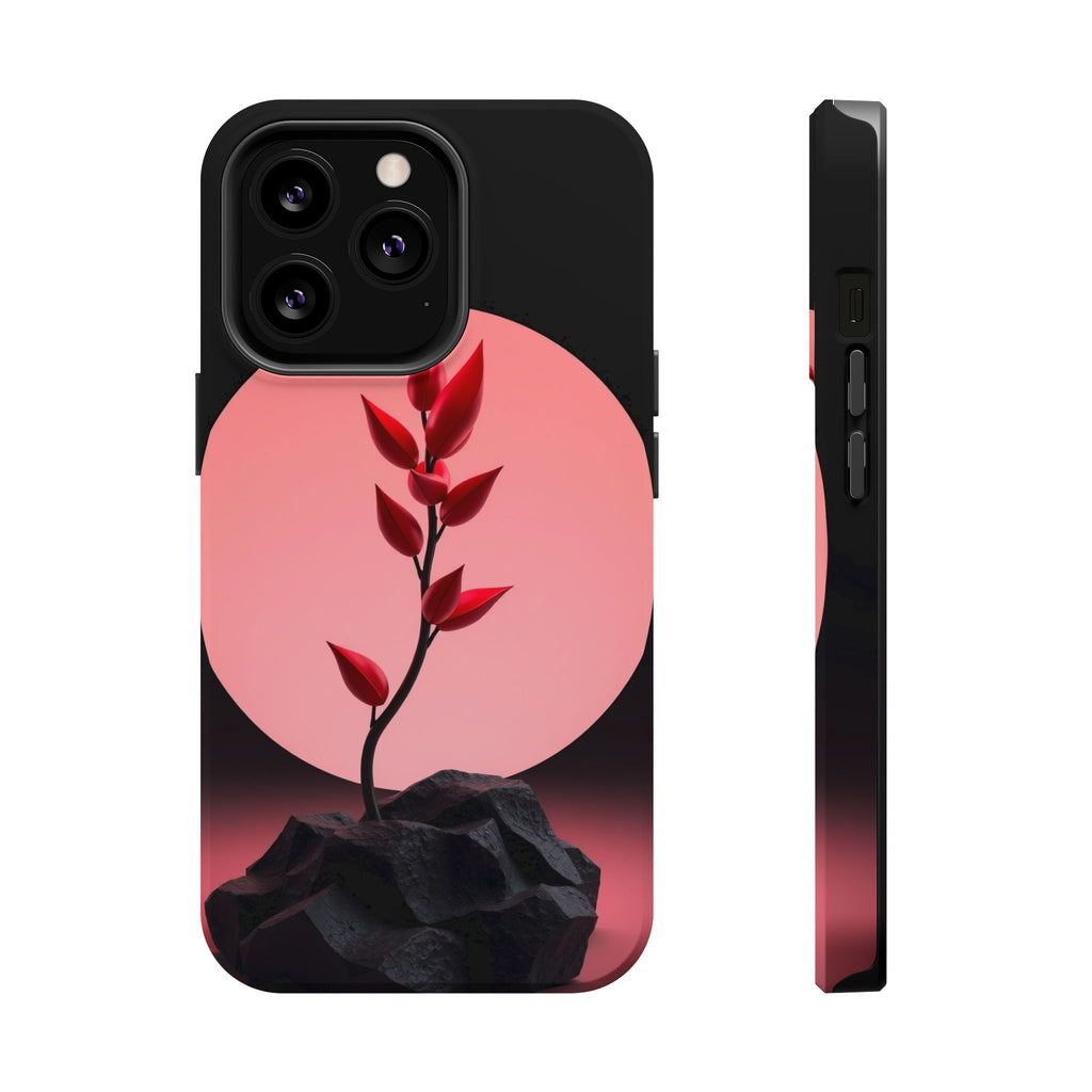 iPhone Serene Minimalist Stem Design Slim Everyday Designer Case · iPhone Case