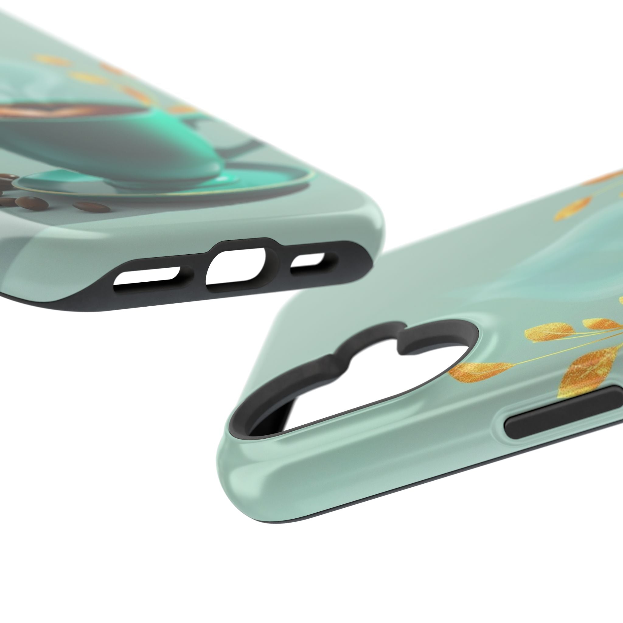 iPhone Radiant Emotional Support Coffee Design Soft Finish Everyday Case · iPhon