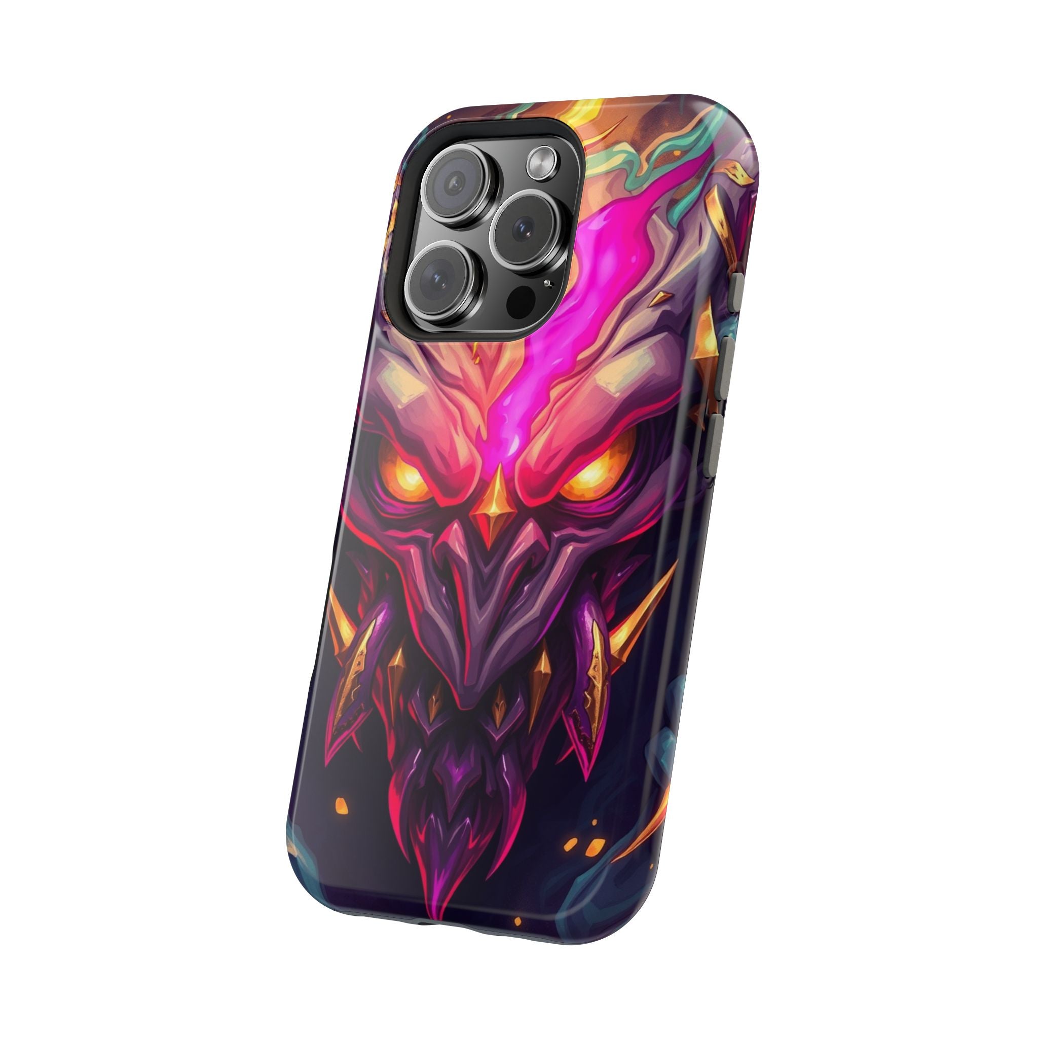 iPhone Chaos Goblin Energy Gold Foil Luxury Slim Everyday Designer Case · iPhone
