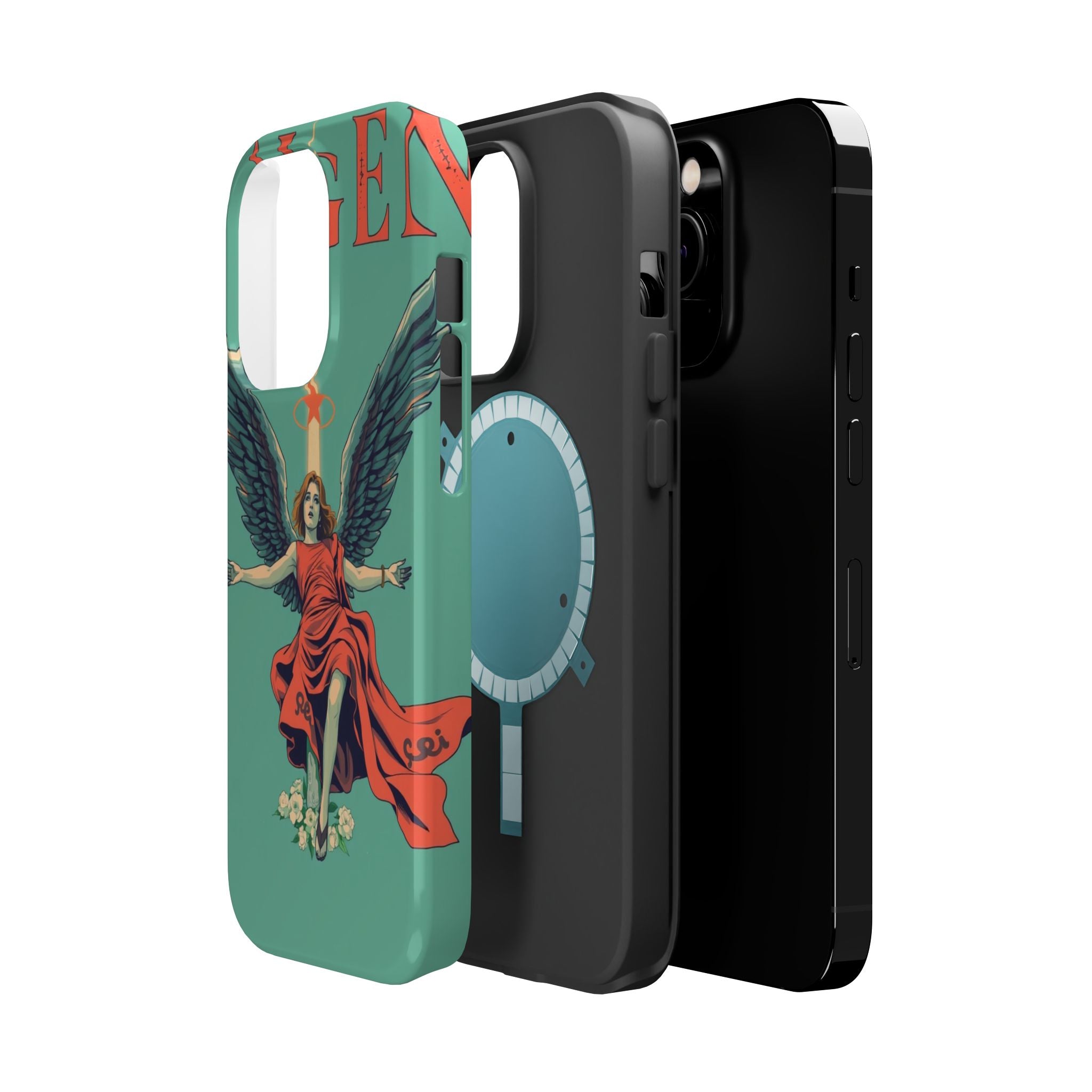 iPhone Radiant Fallen Angel Design Bold Modern Everyday Snap Case · iPhone Case