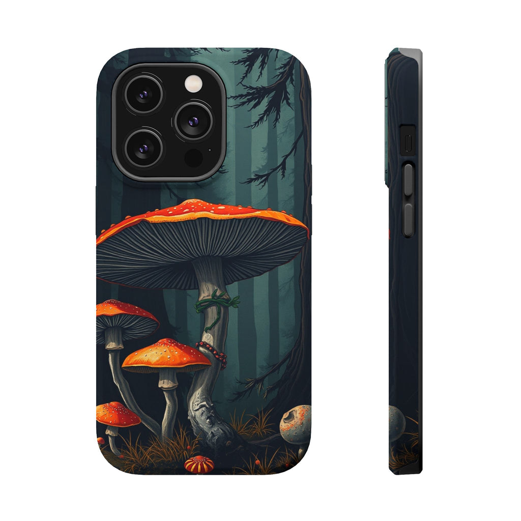 iPhone Mushroom Forest Dark Academia Slim Everyday Designer Case · iPhone Case