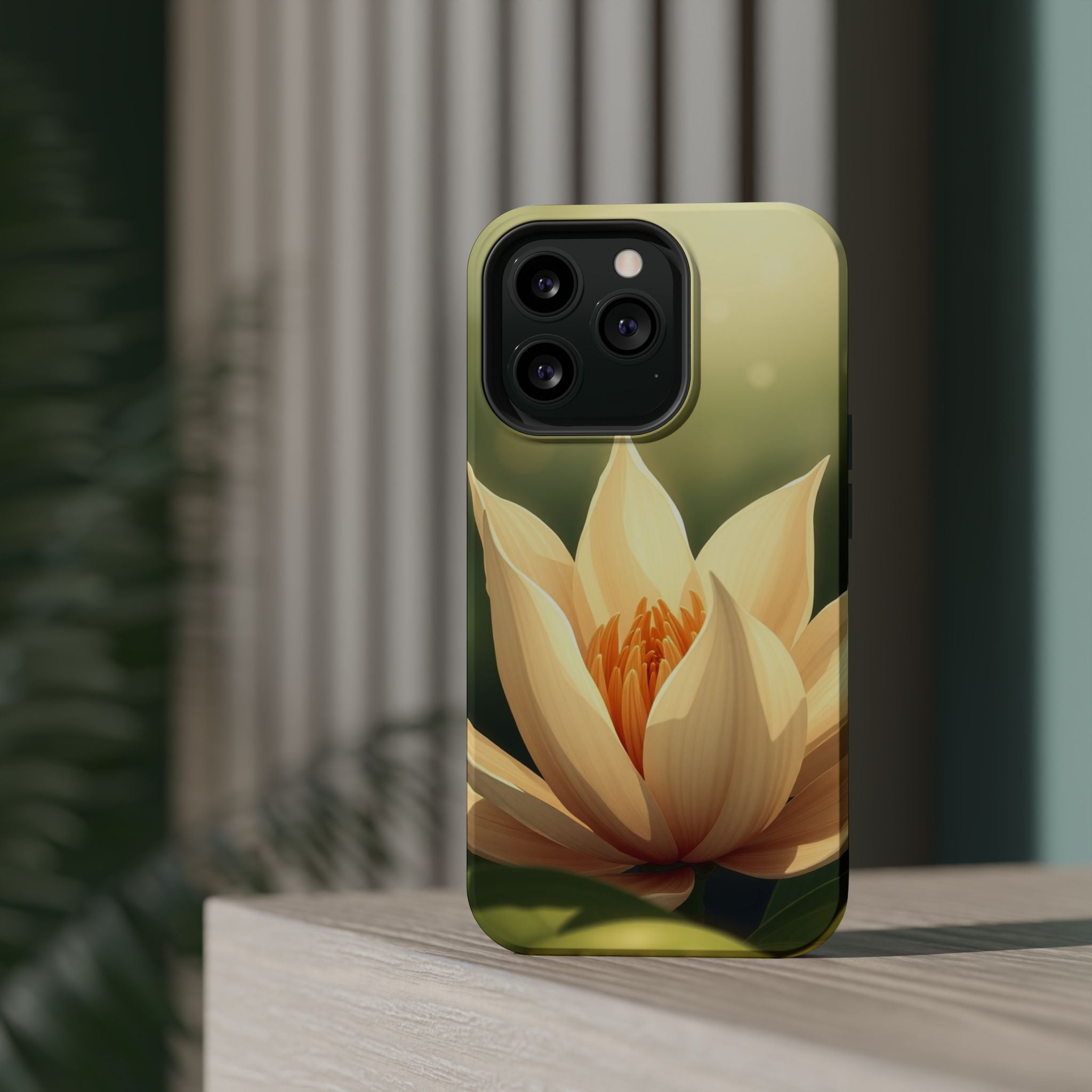 iPhone Bloom and Leaf Grunge Distressed Slim Everyday iPhone Designer · iPhone C