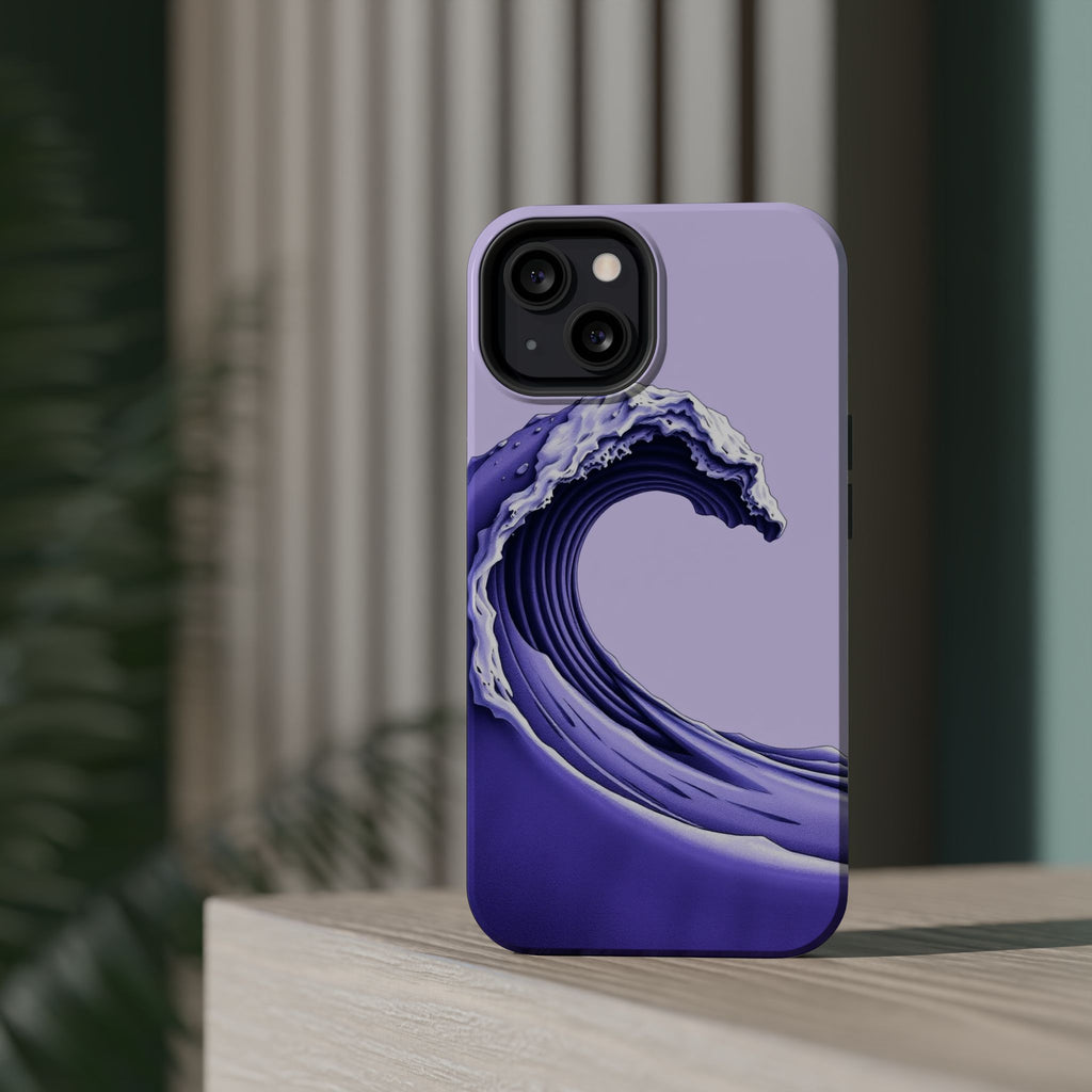 iPhone Sand Art Wave Dark Gothic Ink Slim Everyday Designer Case · iPhone Case