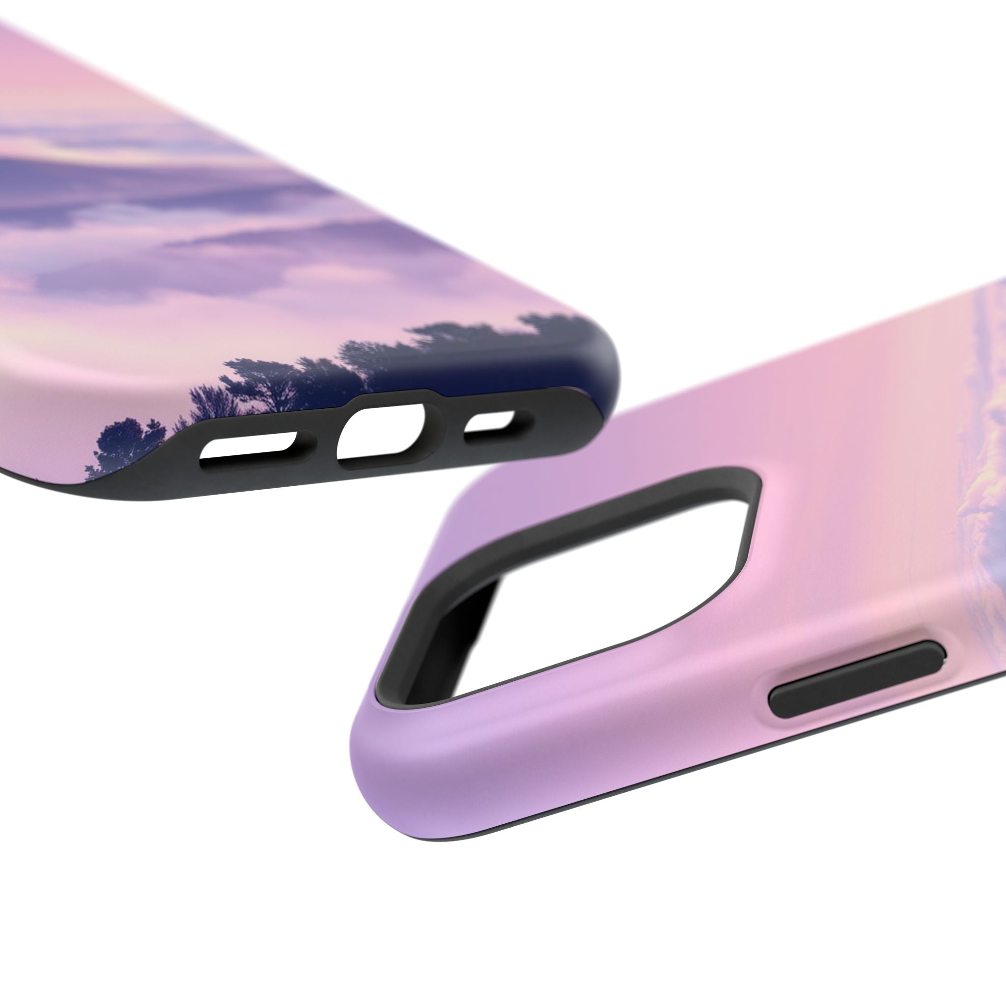 iPhone Fog Rolling Over Hills Electric Art Slim iPhone Everyday · iPhone Case