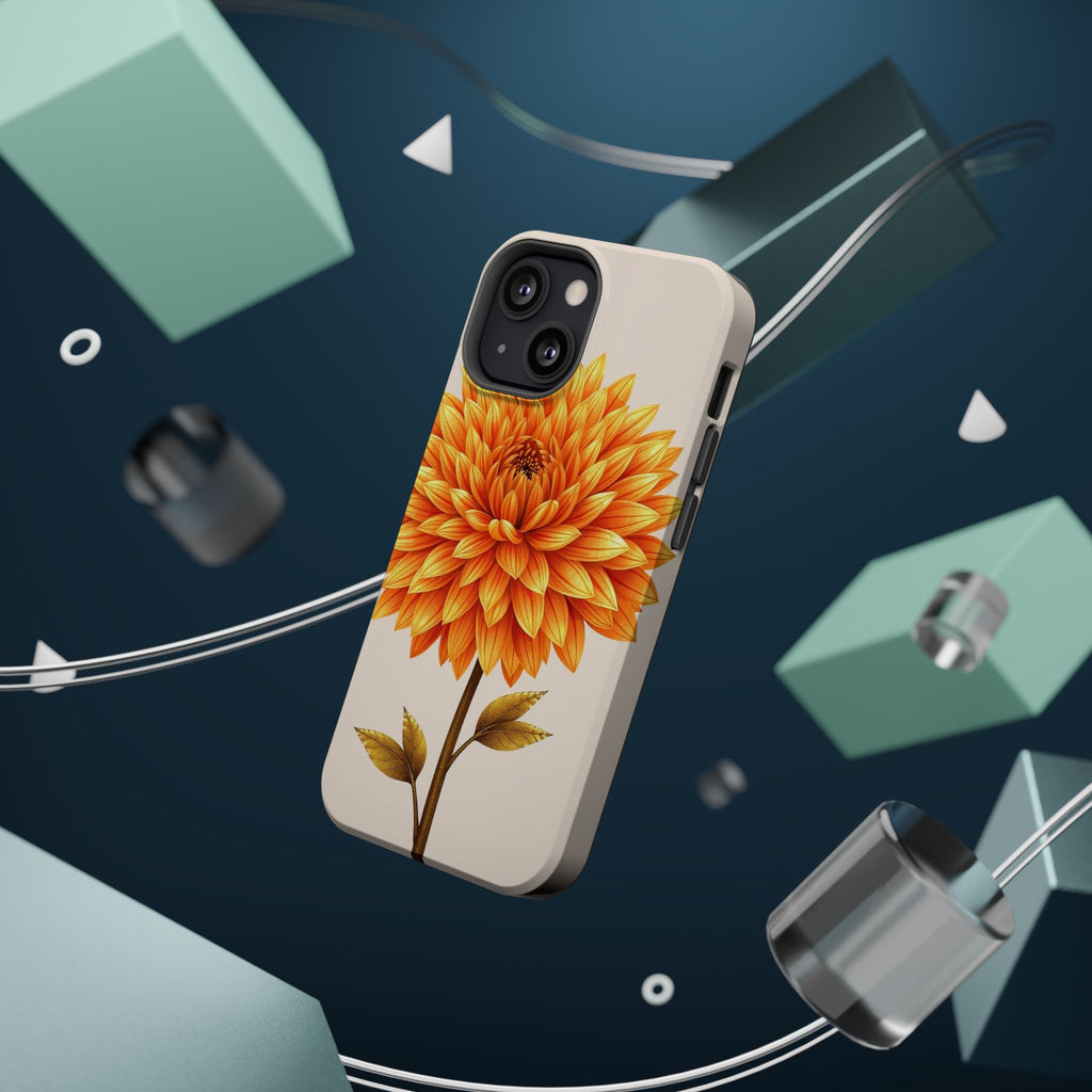 iPhone Chrysanthemum Classic Gold Foil Luxury Slim iPhone Everyday · iPhone Case