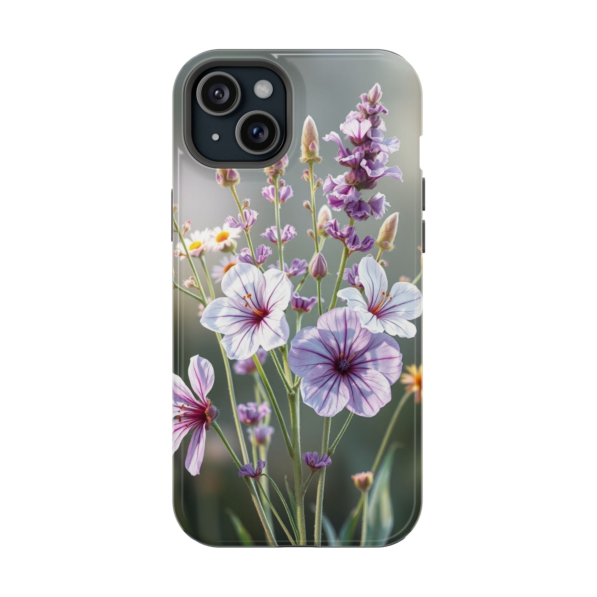 iPhone Wildflower Bunch Enchanted Art Slim Everyday Designer Case · iPhone Case