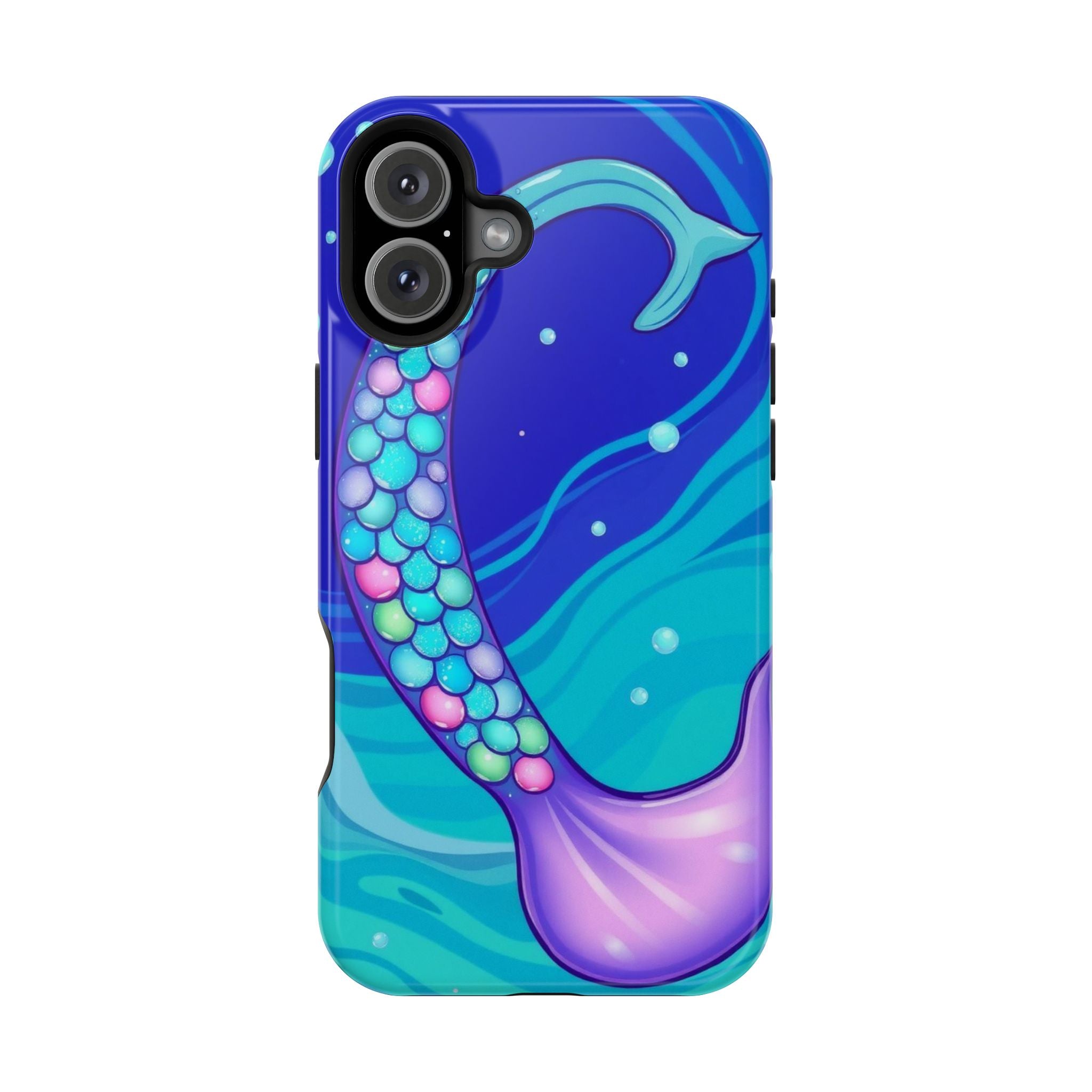 iPhone Mermaid Tail Swirl Kids Fun iPhone Phone Case Gift Artistic · iPhone Case