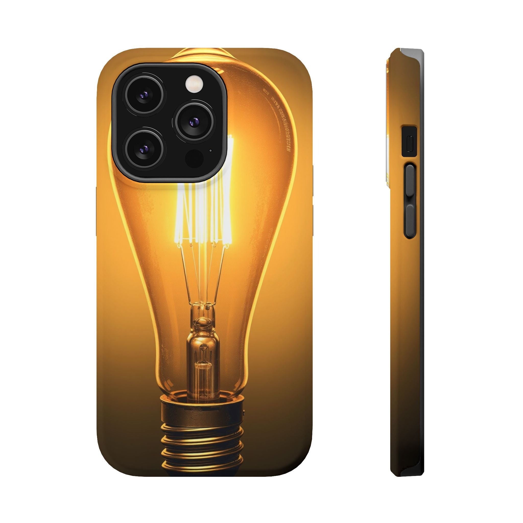 iPhone Edison Bulb Warm Enchanted Art Slim Everyday Designer Case · iPhone Case