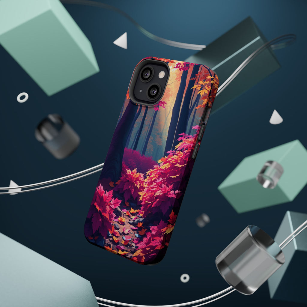 iPhone Earthy Autumn Forest Floor Design Slim Everyday iPhone Designer · iPhone