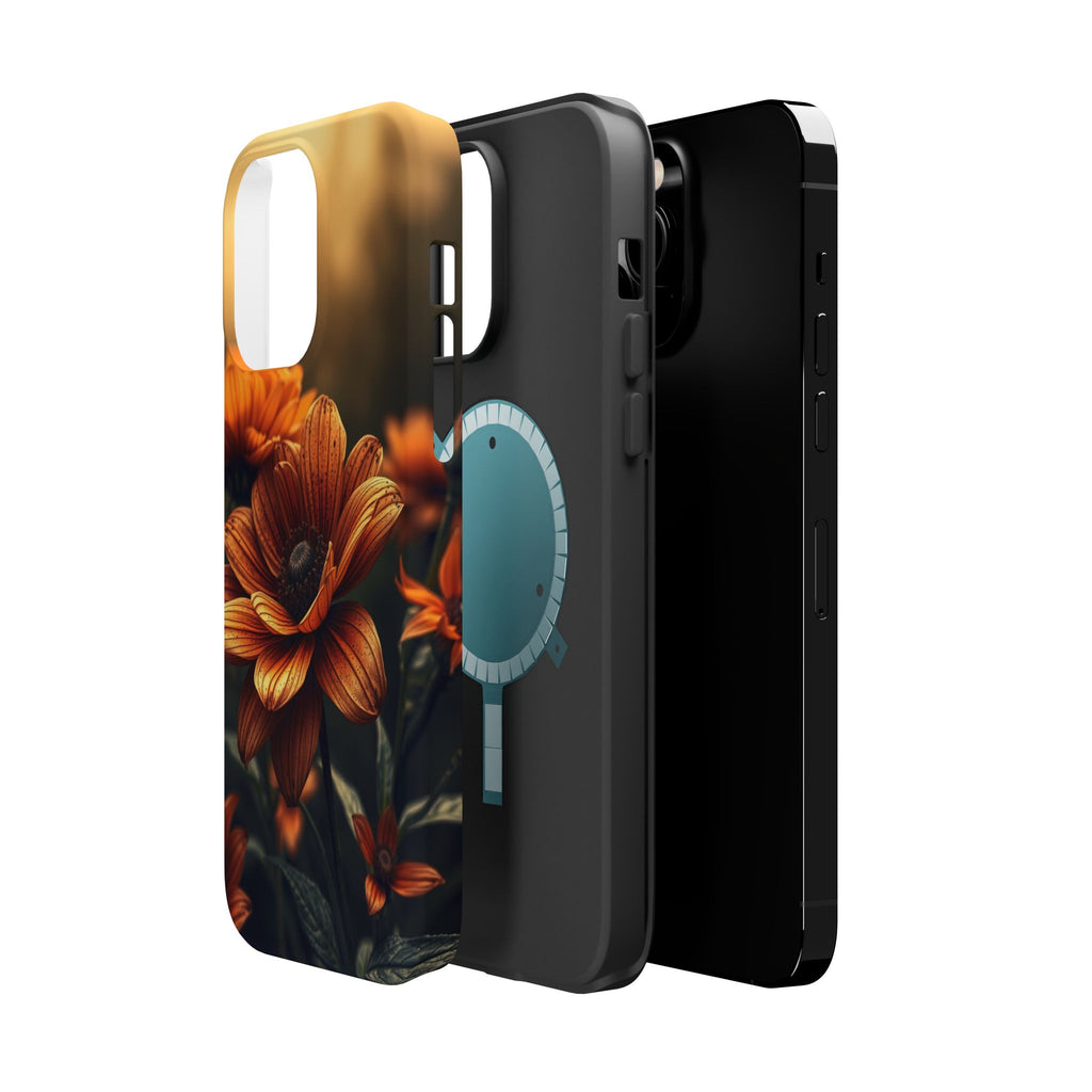 iPhone Radiant Floral Ombre Design Bold Modern Everyday Snap Case · iPhone Case