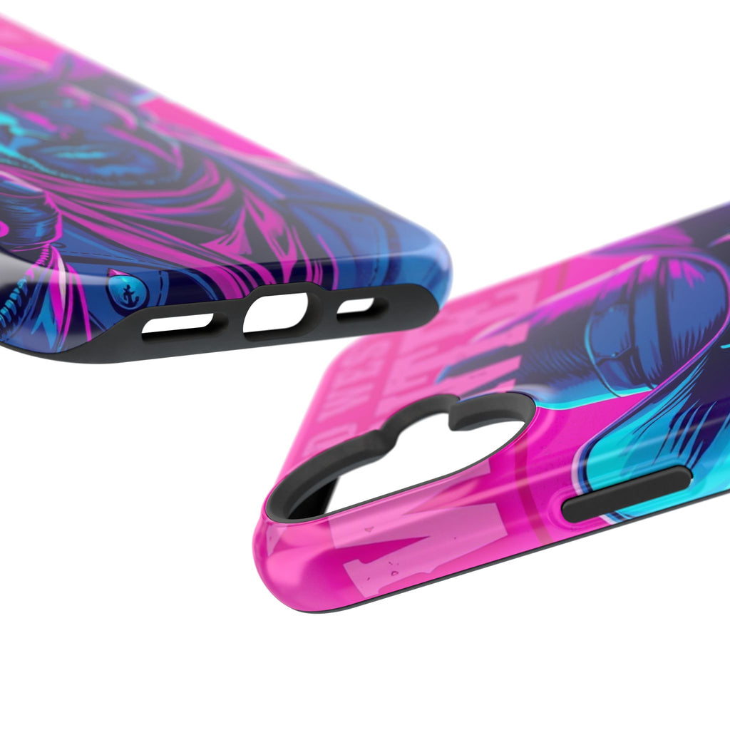 iPhone Wild West Wanted Neon Cyberpunk Slim Everyday Designer Case · iPhone Case