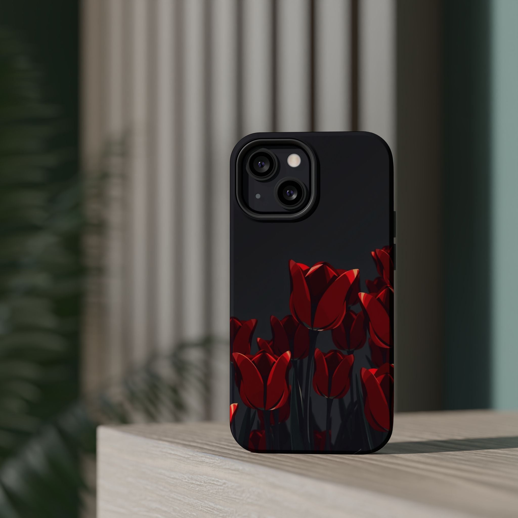 iPhone Tulip Row Mystic Art 10 Slim Everyday Designer Case · iPhone Case