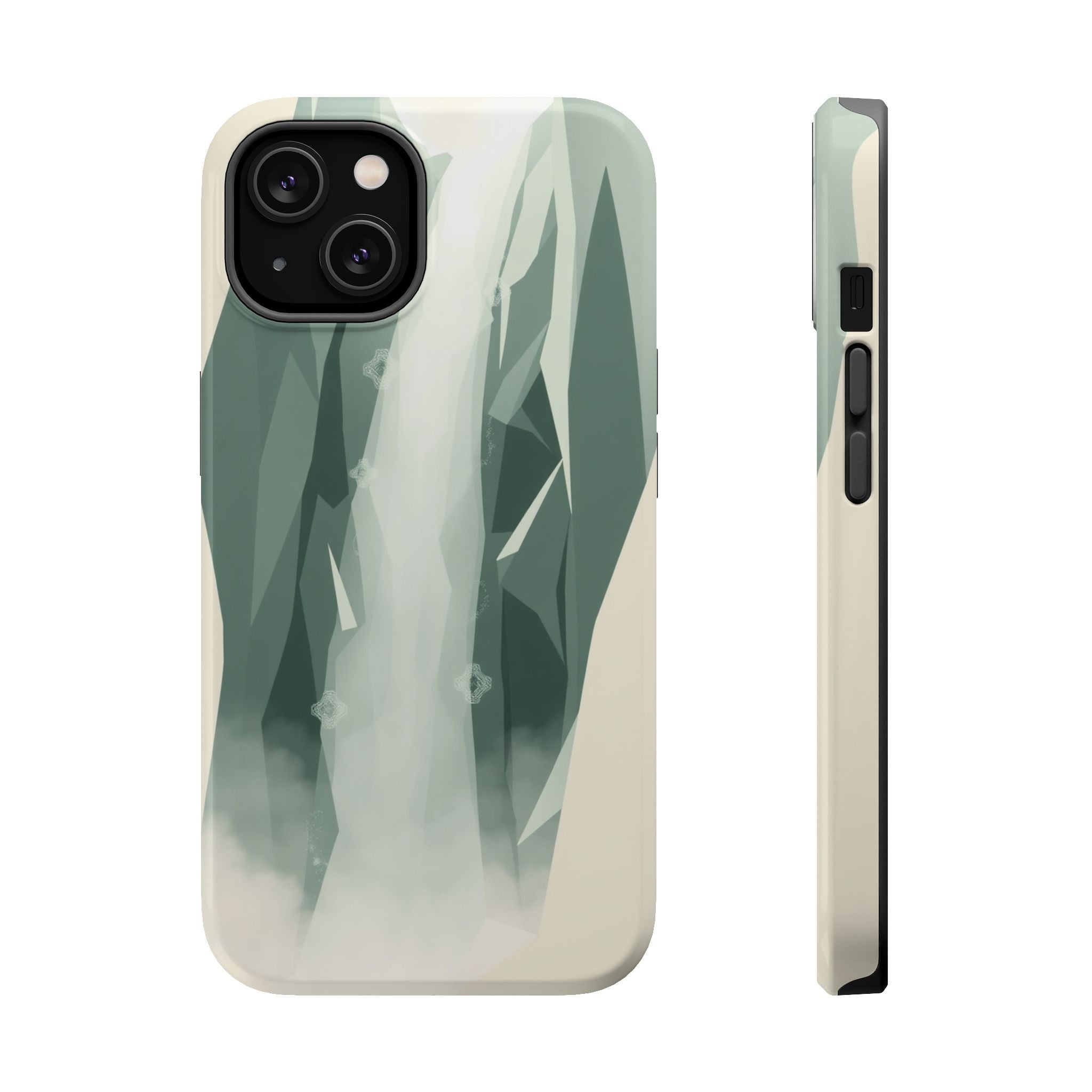 iPhone Vibrant Waterfall Mist Design Slim Everyday Designer Case · iPhone Case