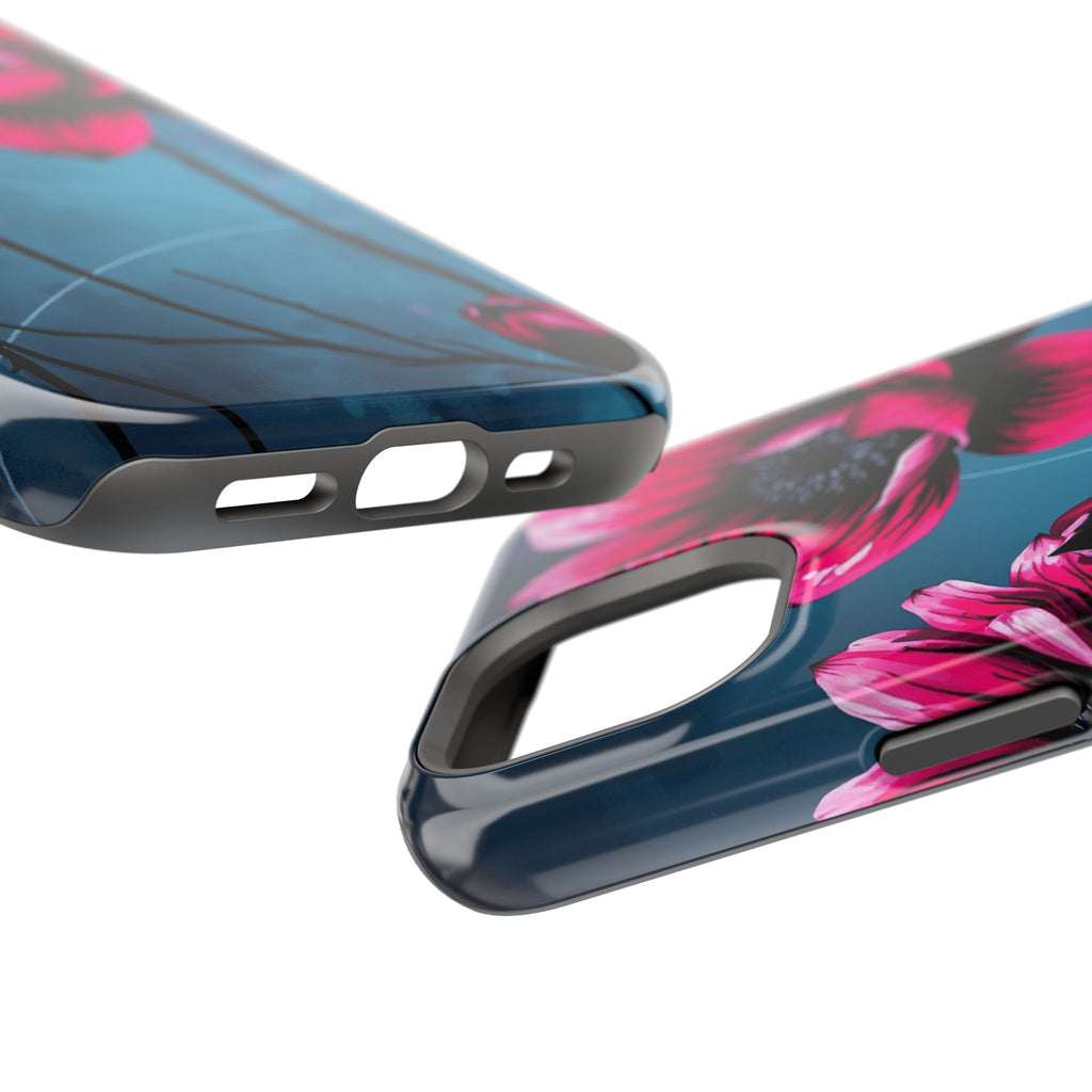 iPhone Floral Ink Wash Bold Art Slim Everyday Designer Case · iPhone Case