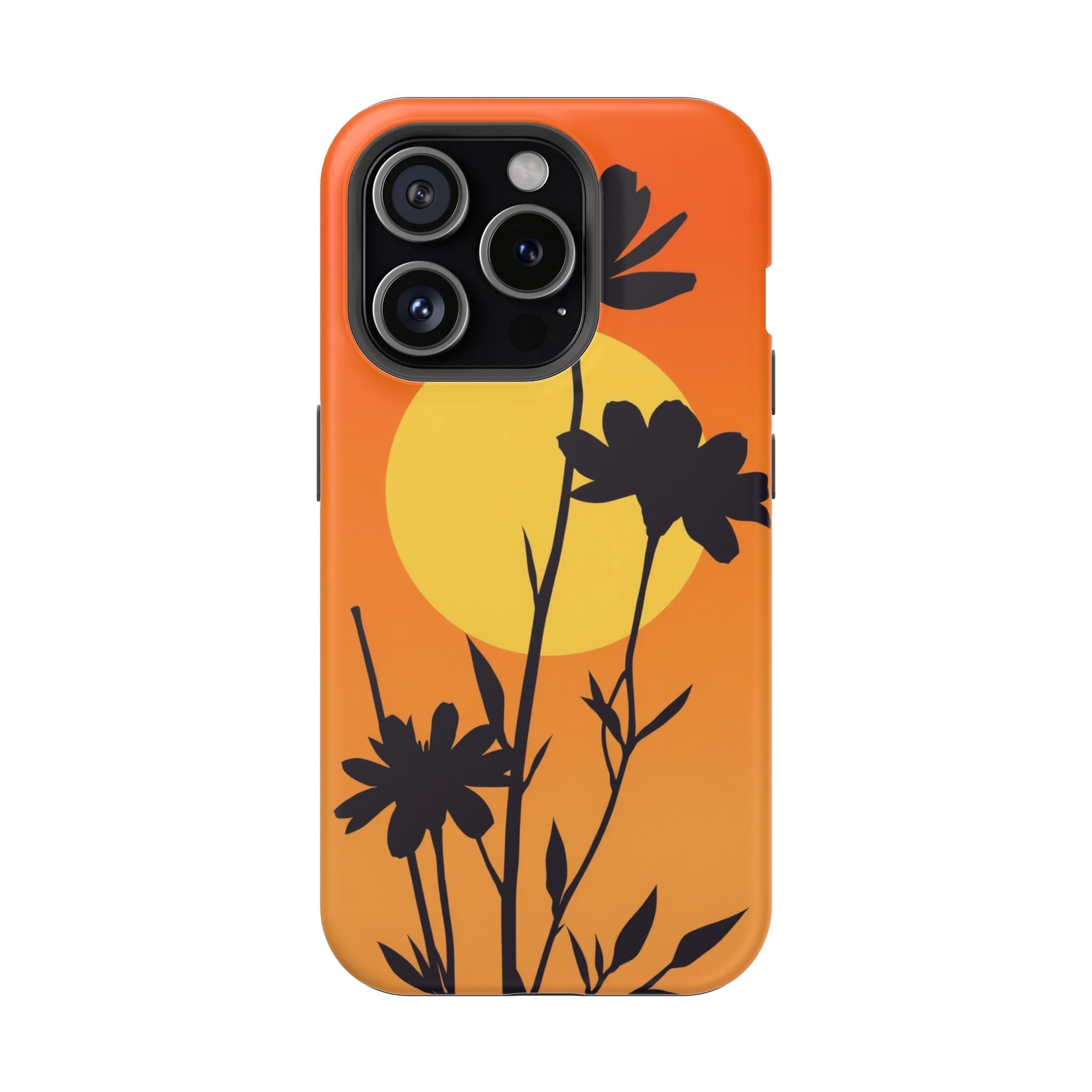 iPhone Vibrant Floral Silhouette Design Slim Everyday iPhone Designer · iPhone C