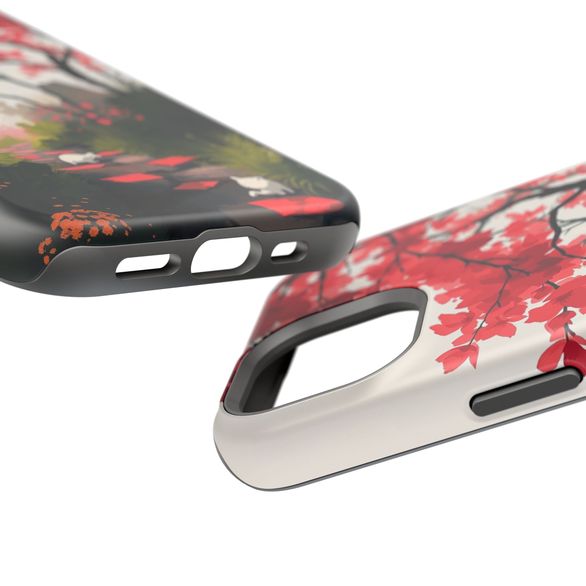 iPhone Blossom Trail Oil Painting Impressionist Soft iPhone Finish · iPhone Case