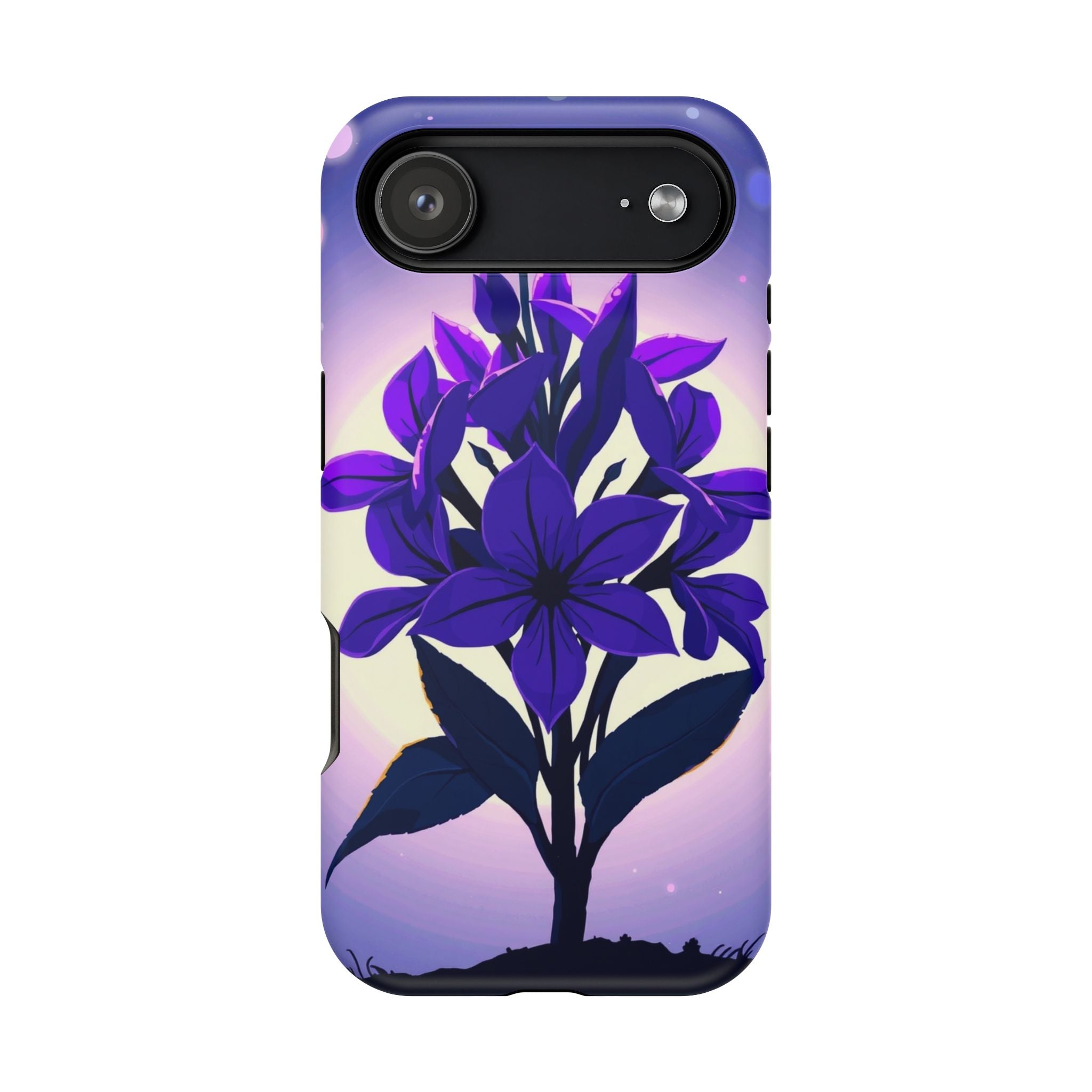 iPhone Floral Crown Mystic Art 13 Bold Modern Everyday Snap Case · iPhone Case