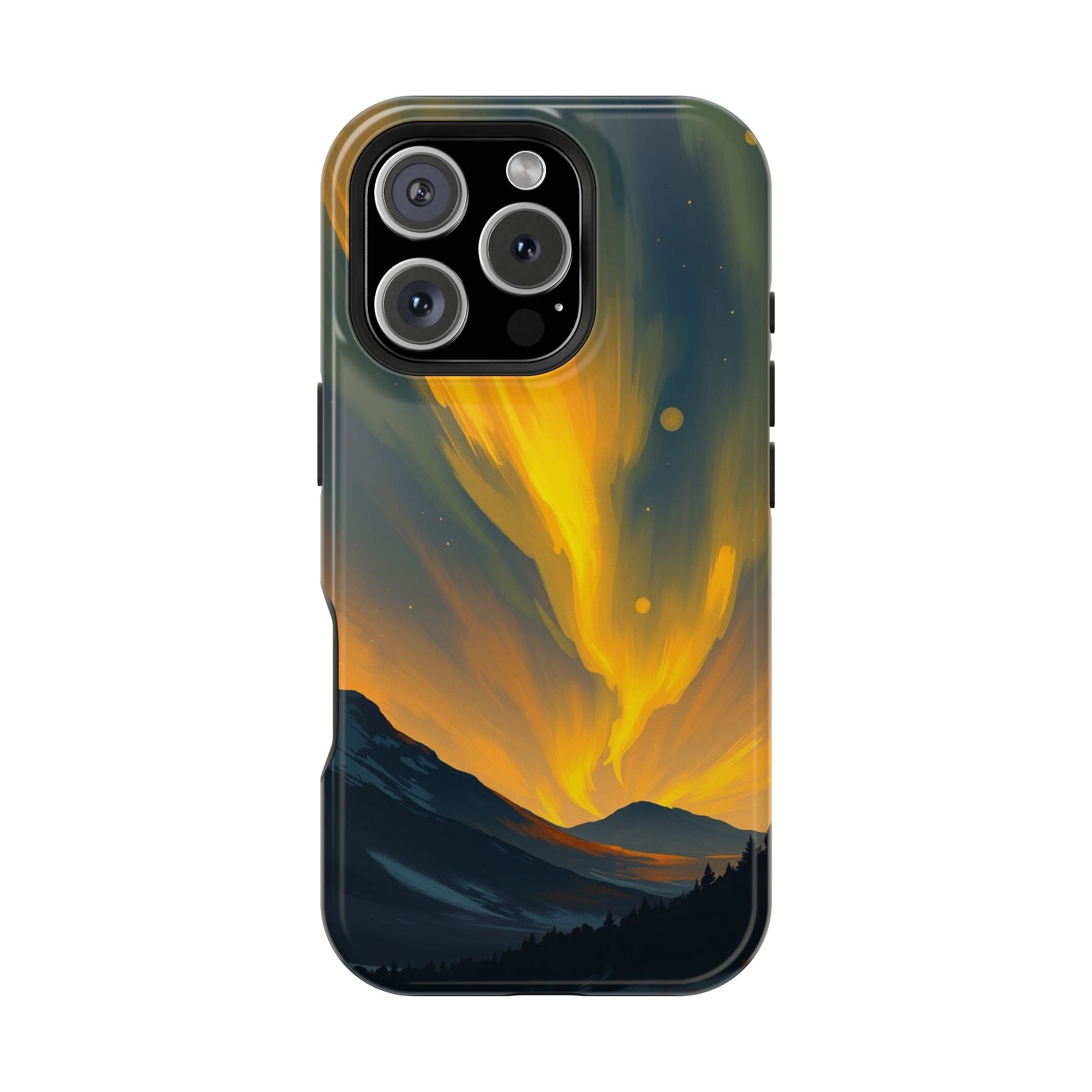 iPhone Serene Northern Lights Design Slim Everyday Designer Case · iPhone Case