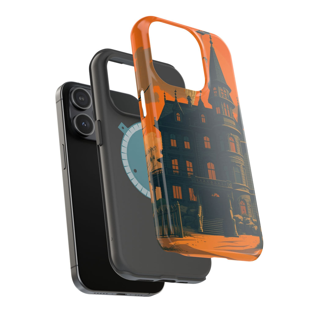 iPhone Vibrant Haunted Mansion Design Slim Everyday Designer Case · iPhone Case