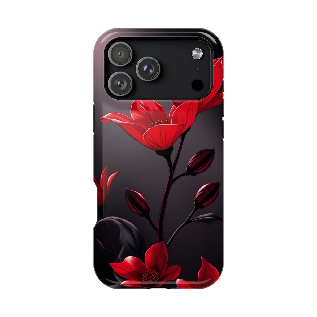 iPhone Dreamy Neon Floral Design Bold Modern Everyday Snap Case · iPhone Case