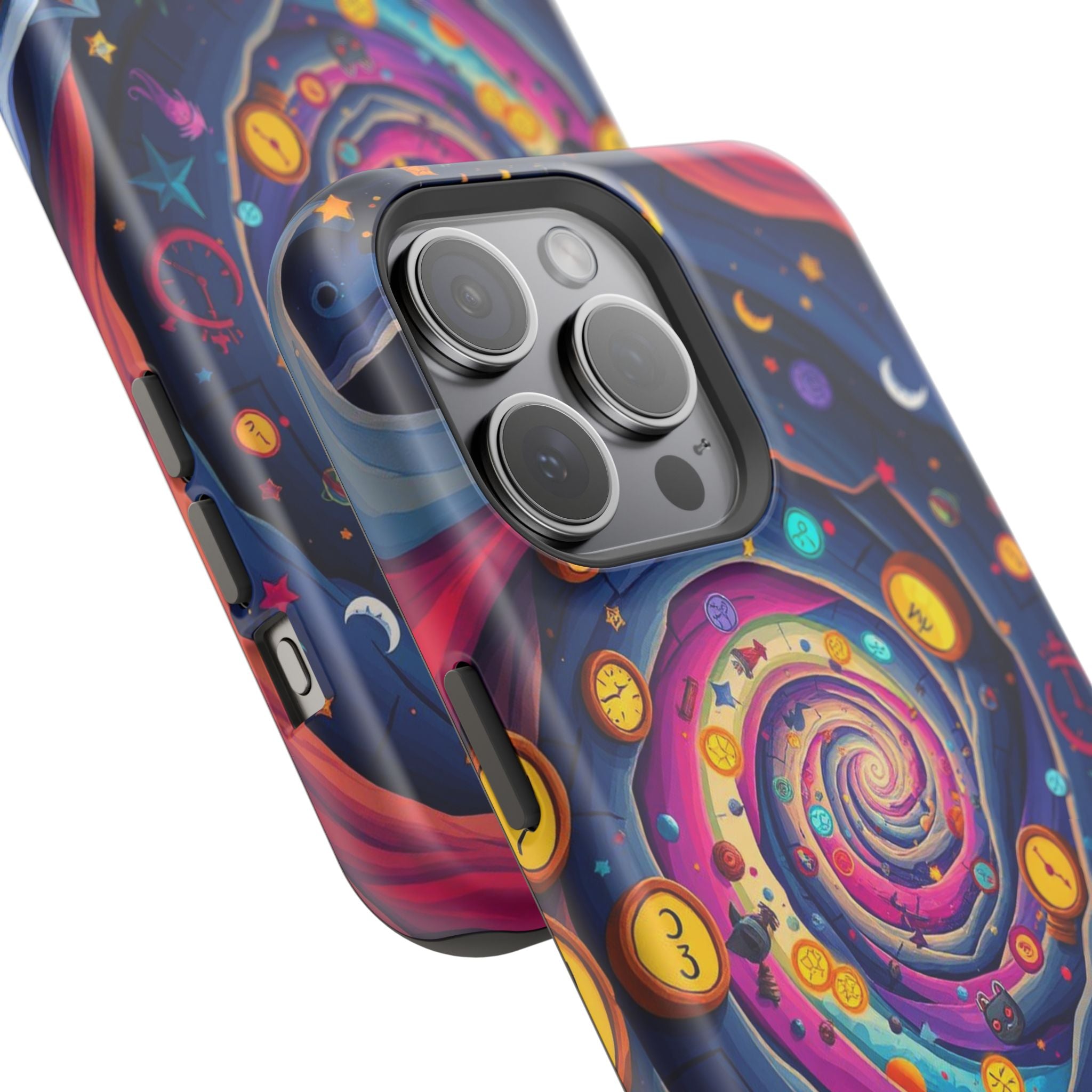 iPhone Time Portal Swirl Kids Fun iPhone Phone Case Gift Clean Minimal · iPhone
