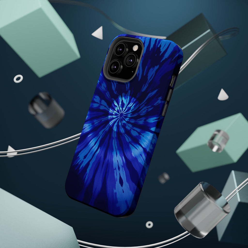 iPhone Tie-Dye Vortex Dark Gothic Ink Slim Everyday Designer Case · iPhone Case