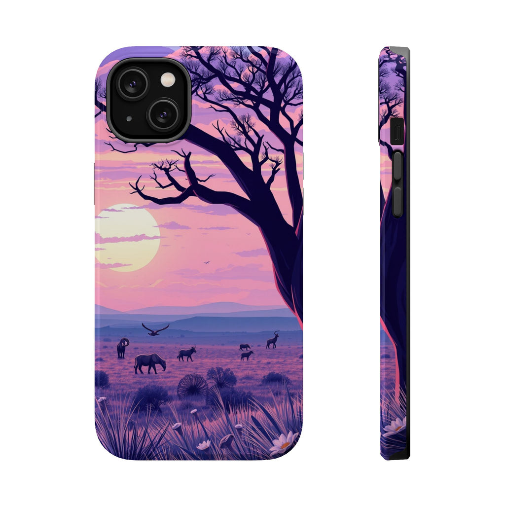 iPhone Lavender And Pearl Savanna Horizon Slim iPhone Everyday Designer · iPhone