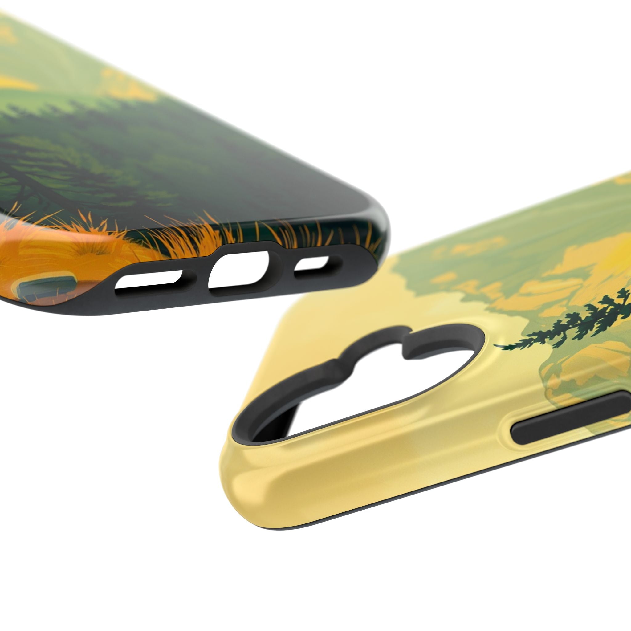 iPhone Pine Ridge Oil Painting Impressionist Slim iPhone Everyday · iPhone Case