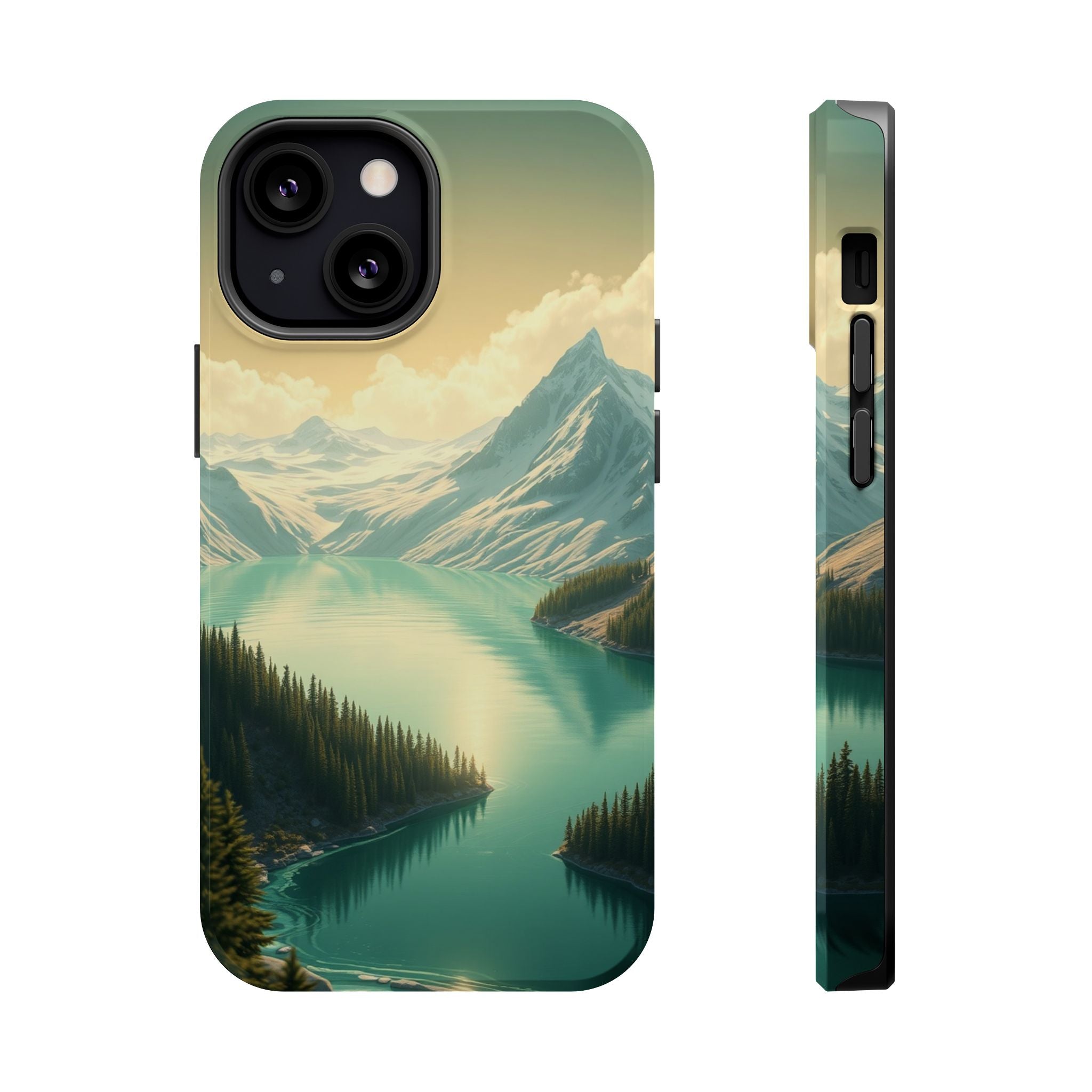 iPhone Glacier Lake Bold Art Slim Everyday Designer Case · iPhone Case