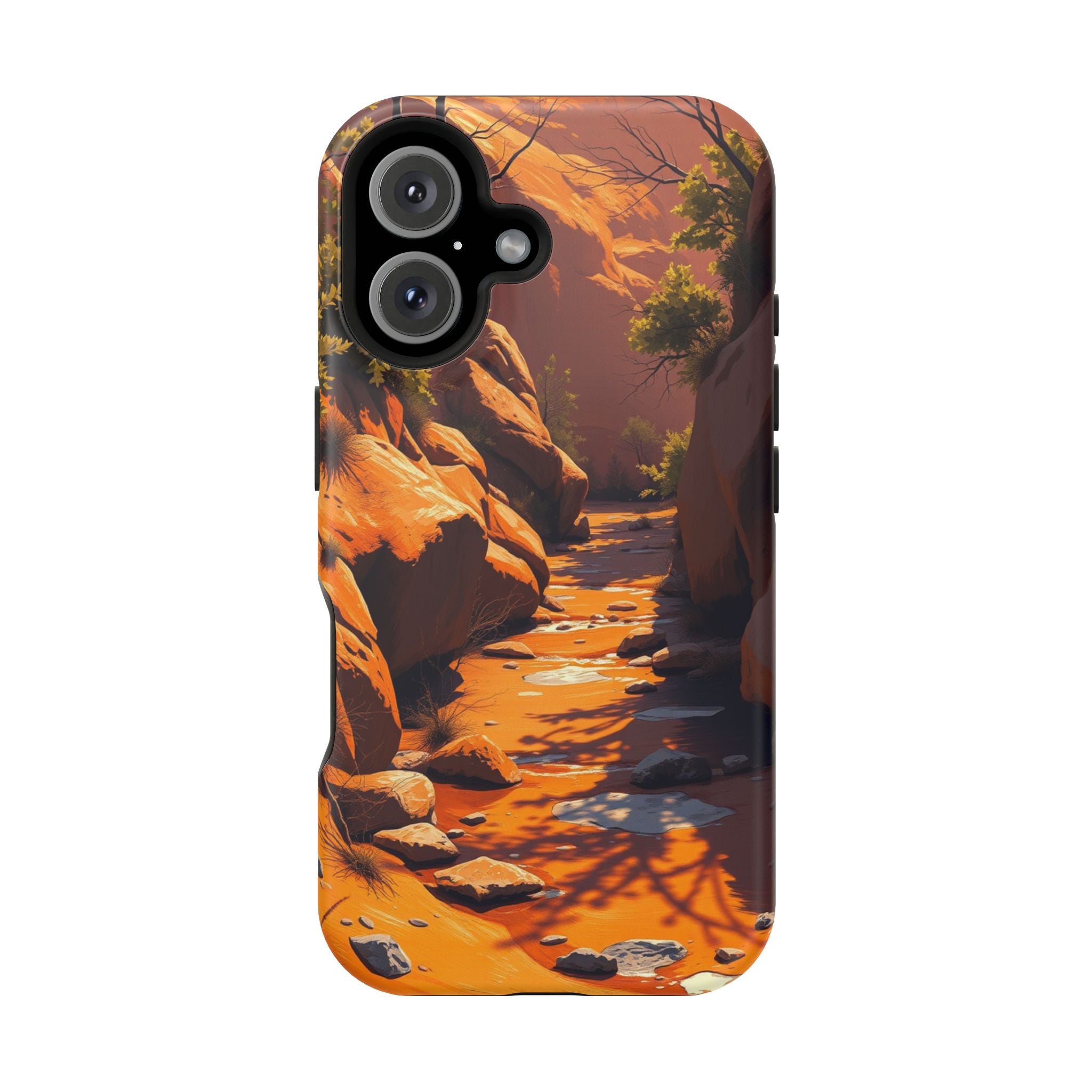 iPhone Spring Creek Bold Art Slim Everyday Designer Case · iPhone Case