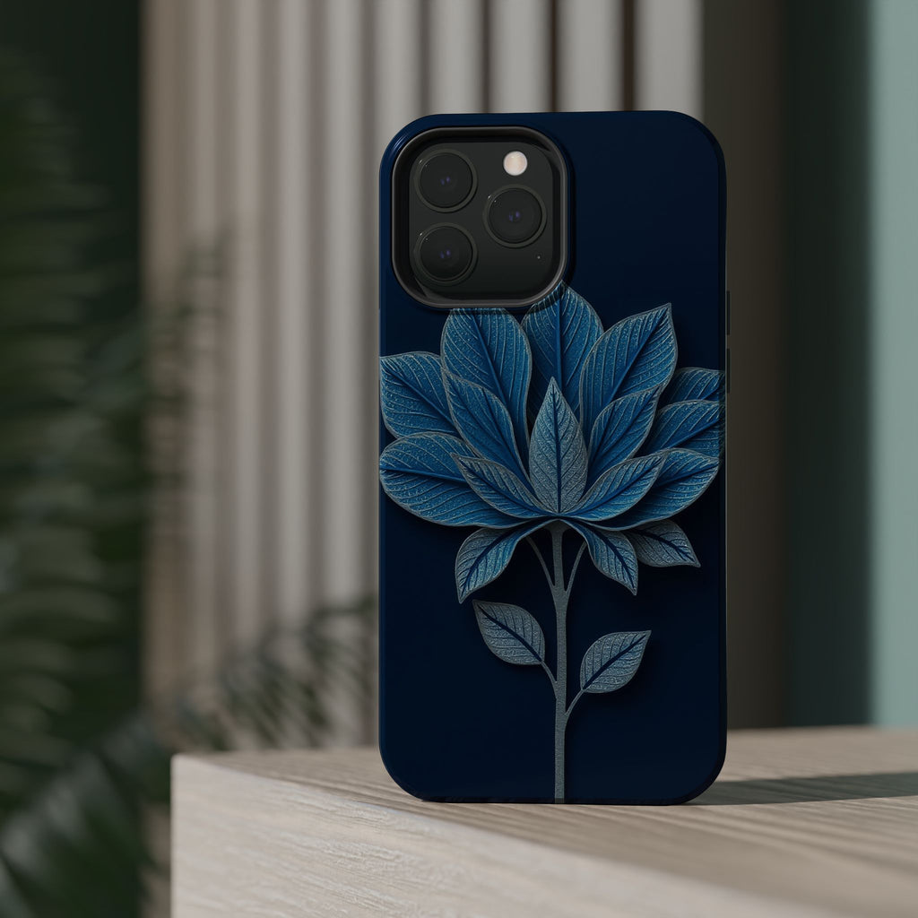 iPhone Night Bloomer Paper Cut Art Bold Modern Everyday Snap Case · iPhone Case