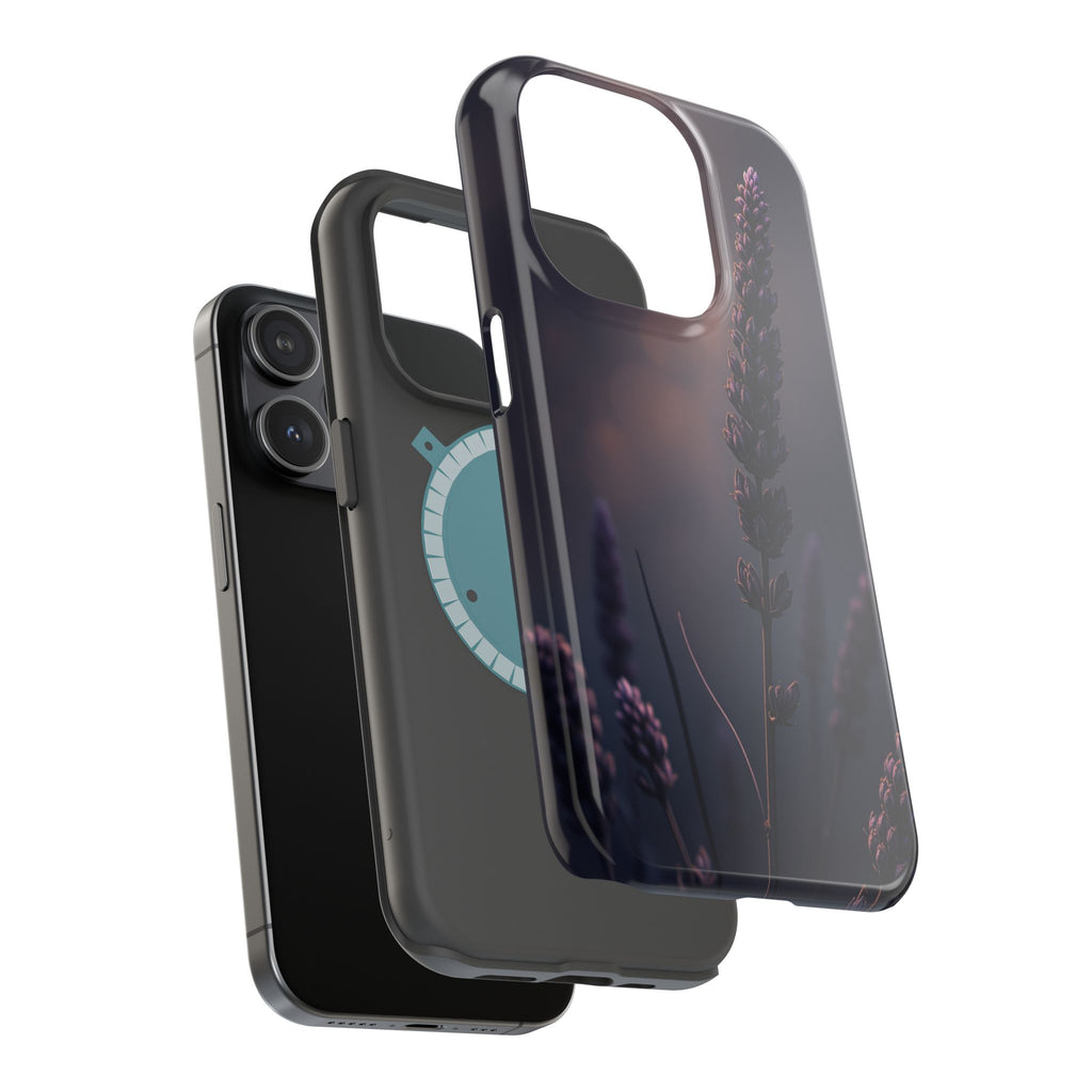 iPhone Lavender Haze Electric Art Clean Minimal Snap Case · iPhone Case