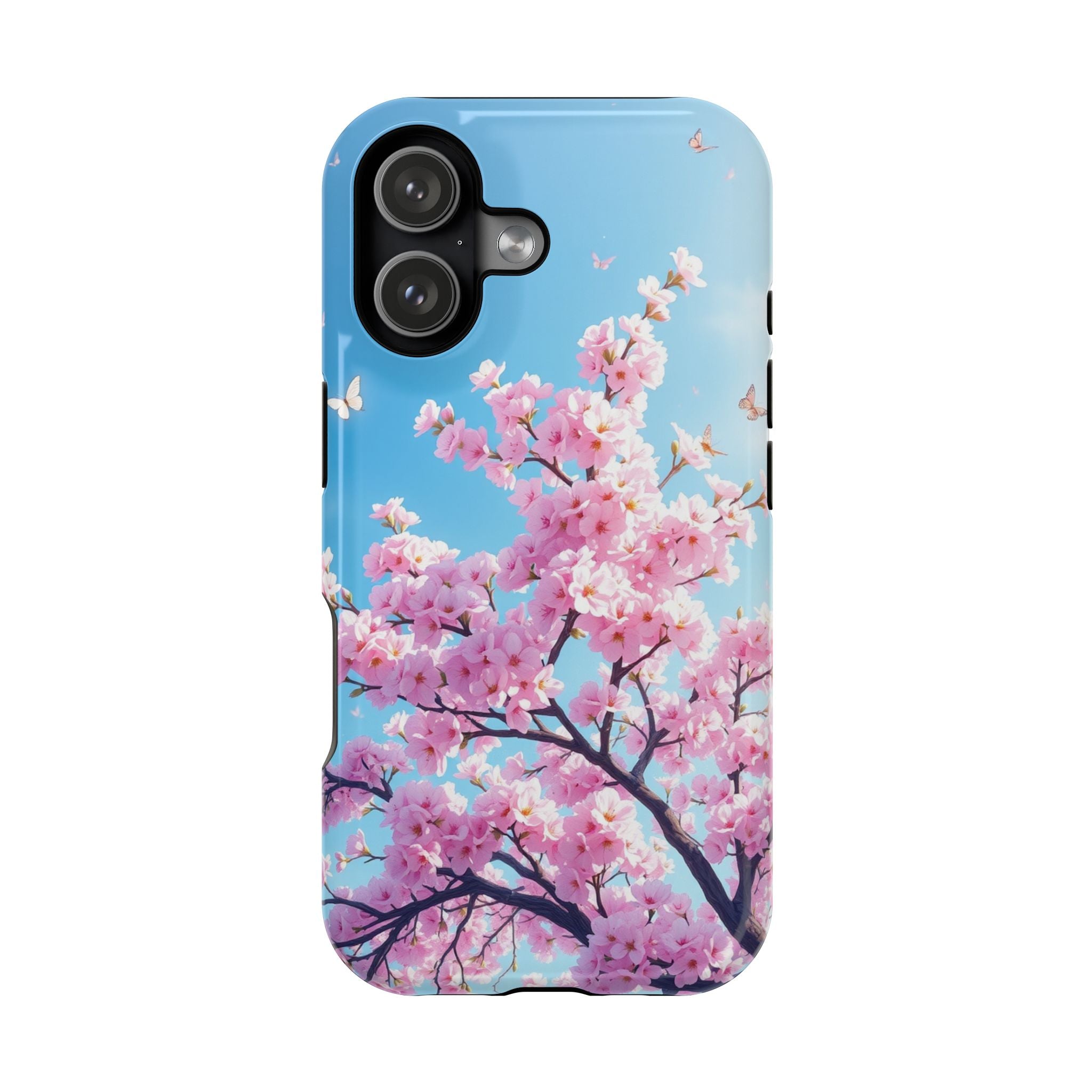 iPhone Cherry Blossom Floral Slim Everyday Designer Case · iPhone Case